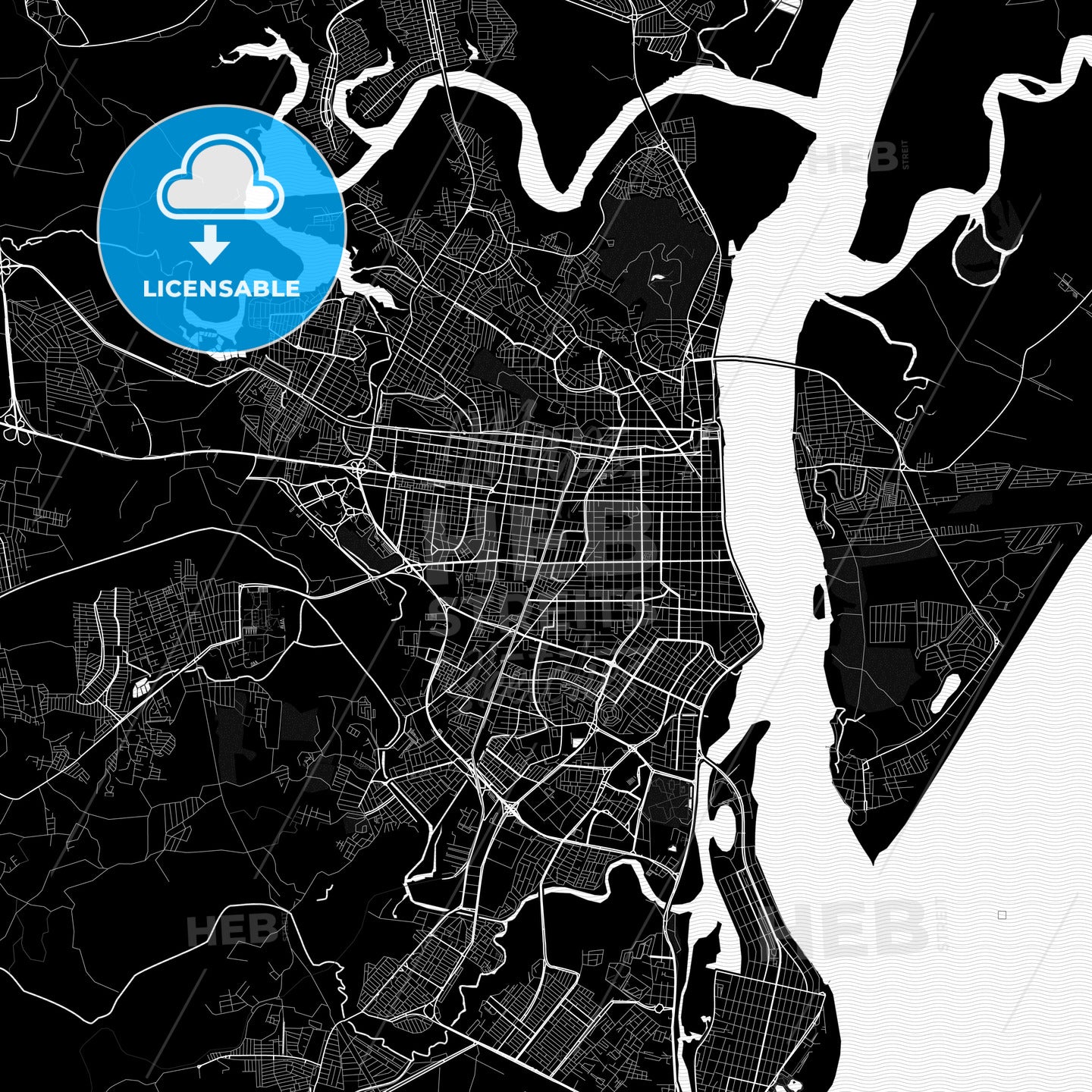 Aracaju, Brazil PDF map