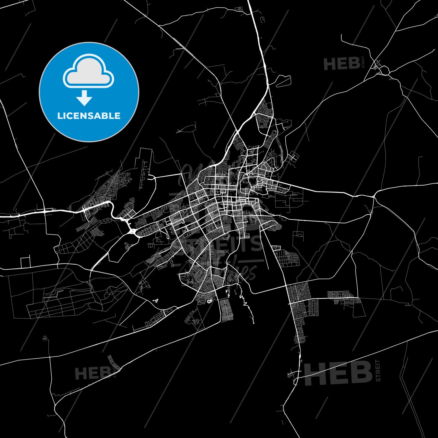 Al Ain, United Arab Emirates map