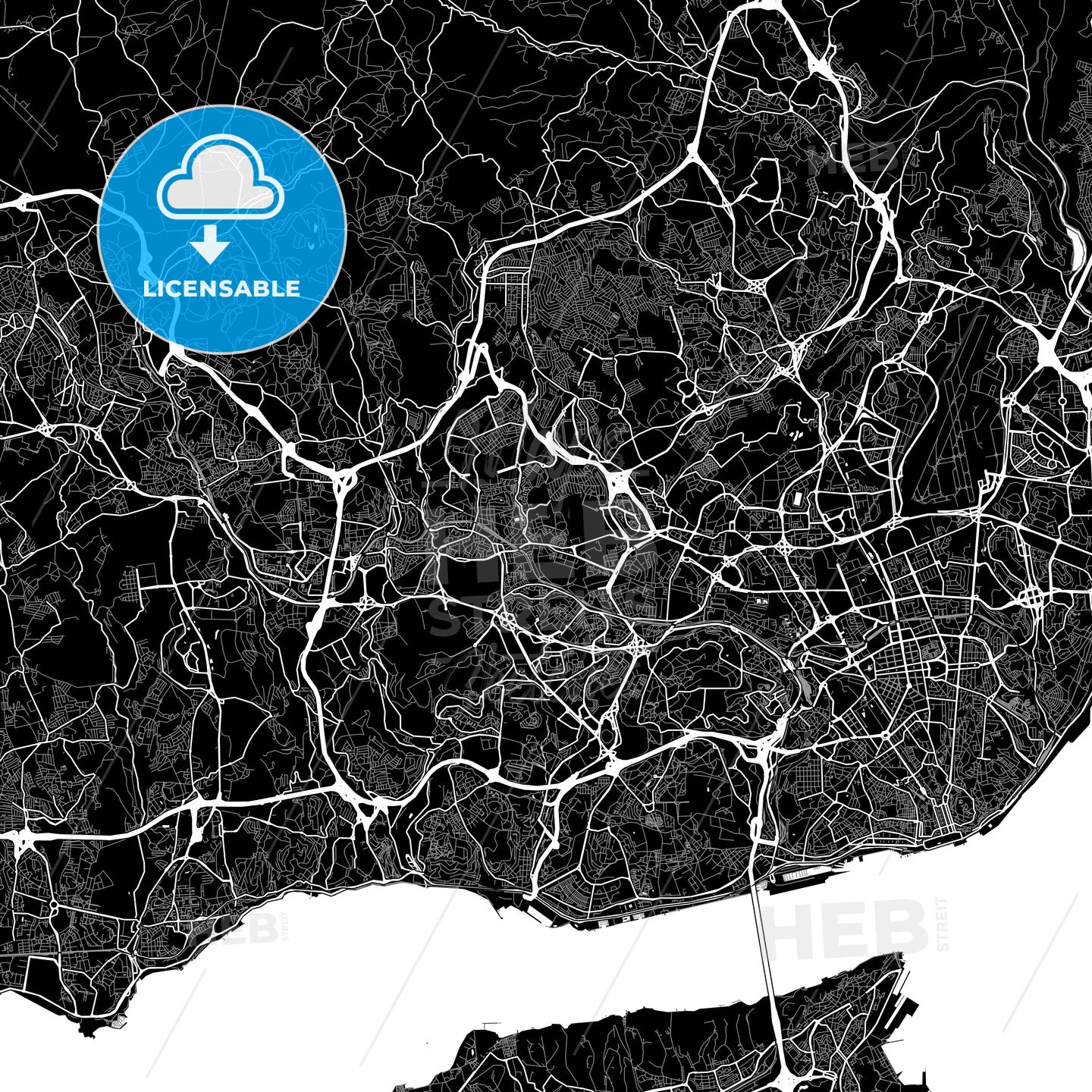 Amadora, Portugal map