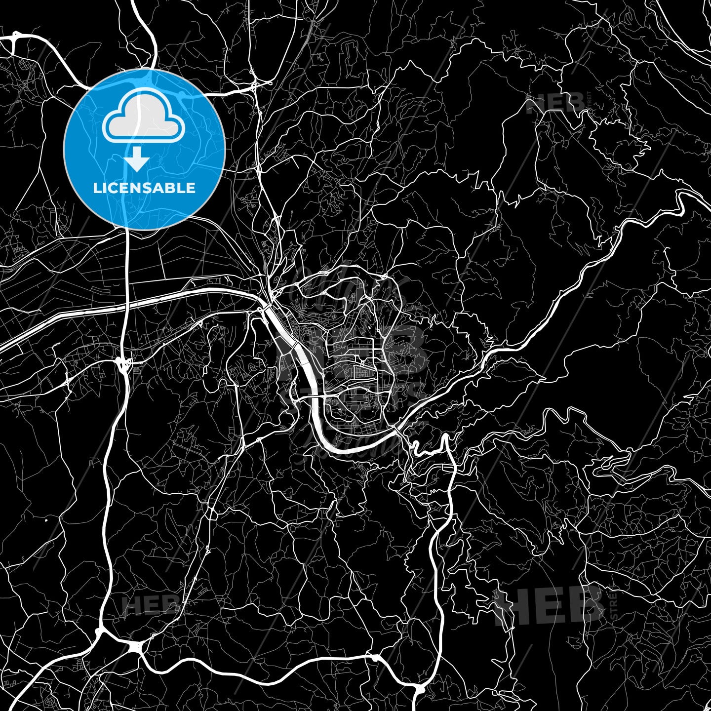 Coimbra, Portugal map