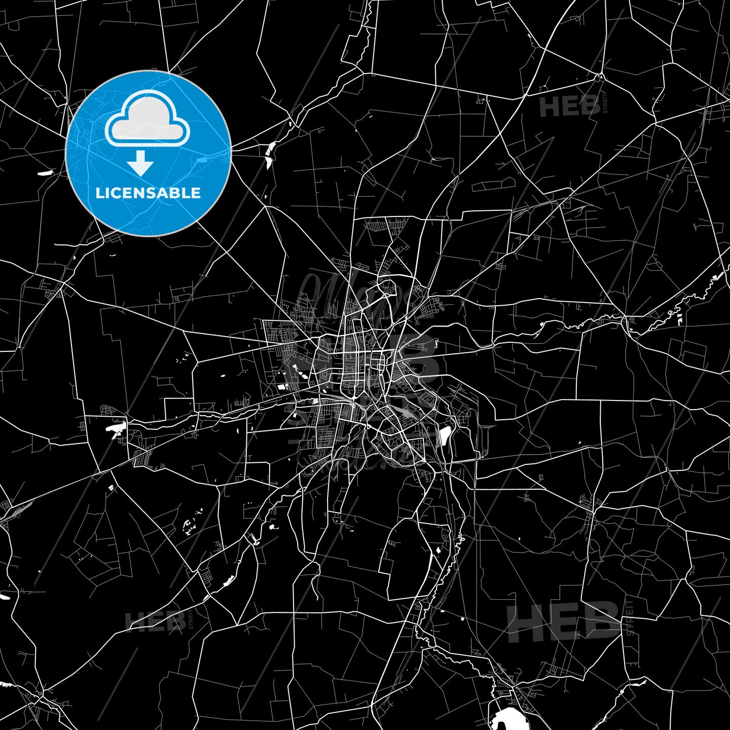 Częstochowa, Poland map