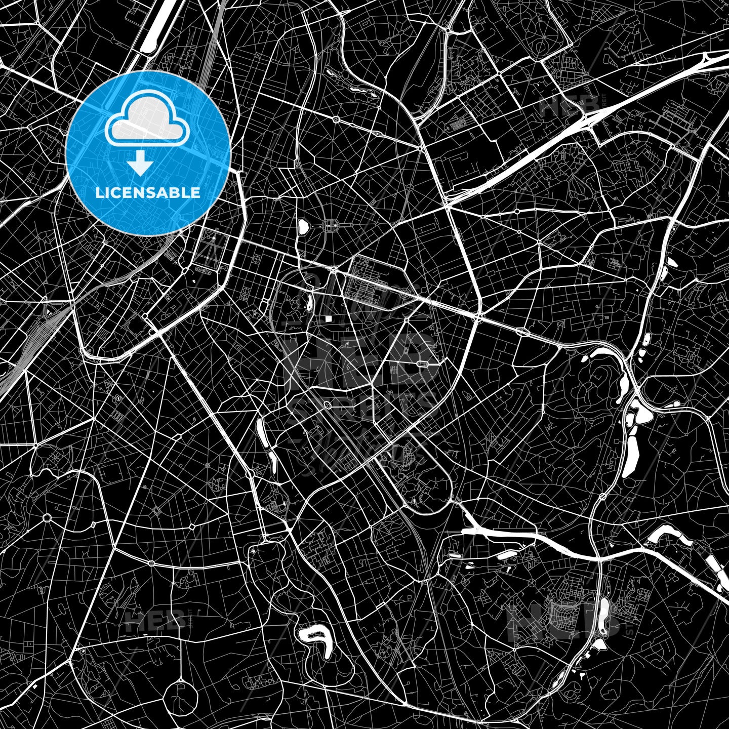 Etterbeek, Belgium map