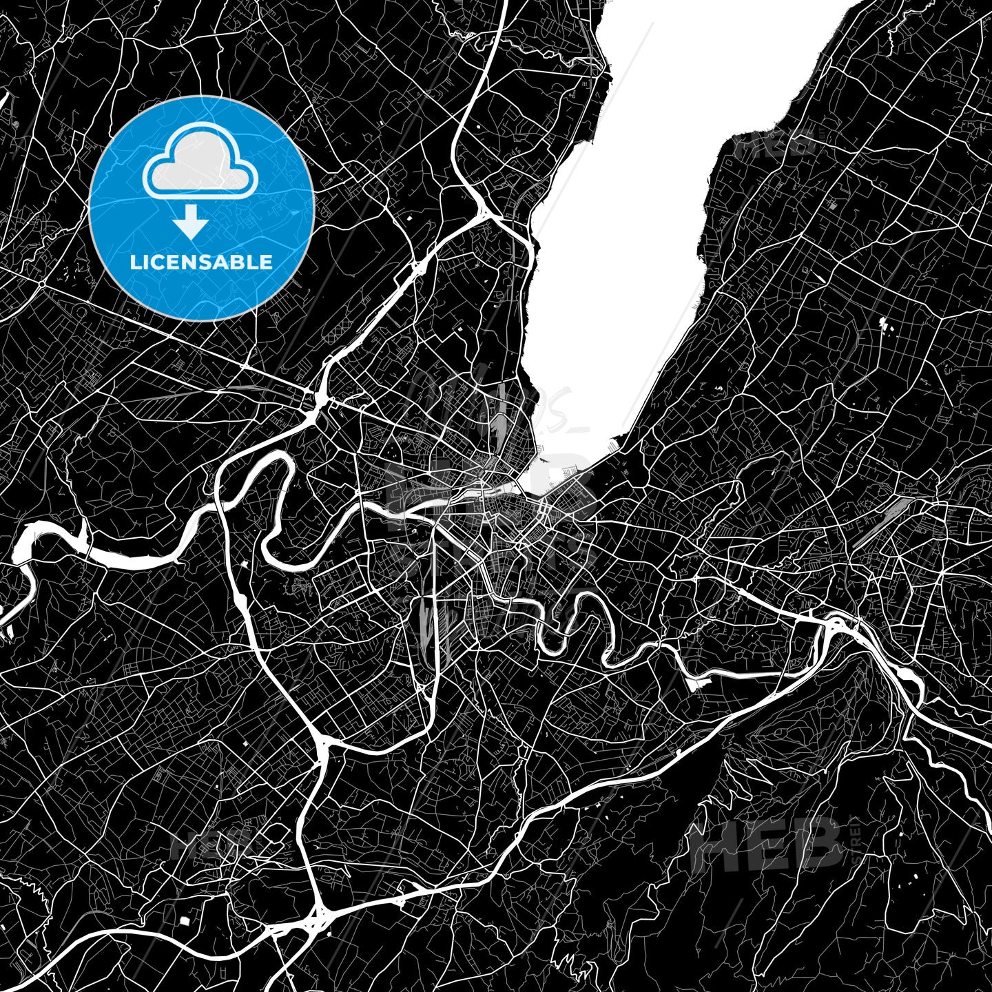 Geneva, Switzerland map