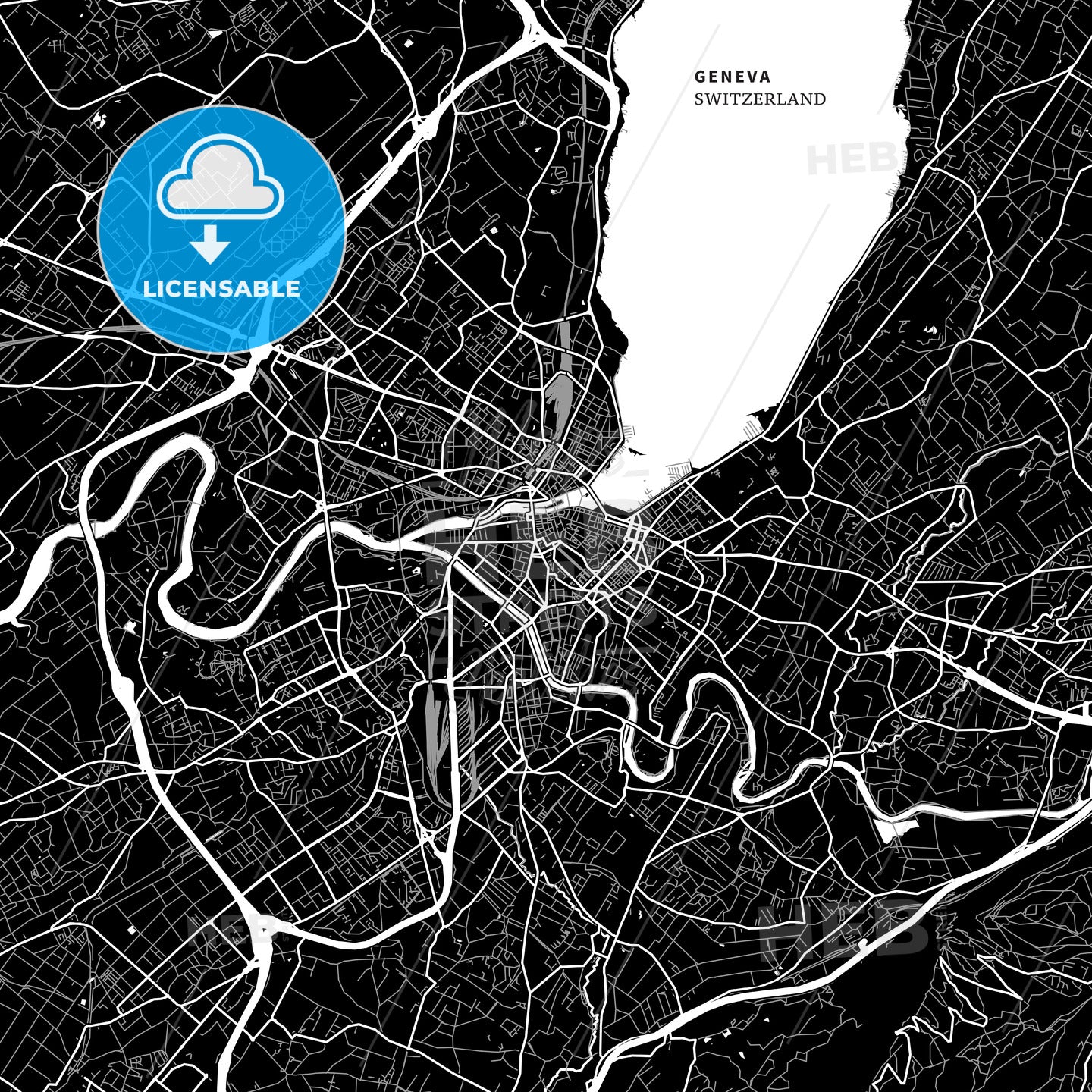Geneva, Switzerland map