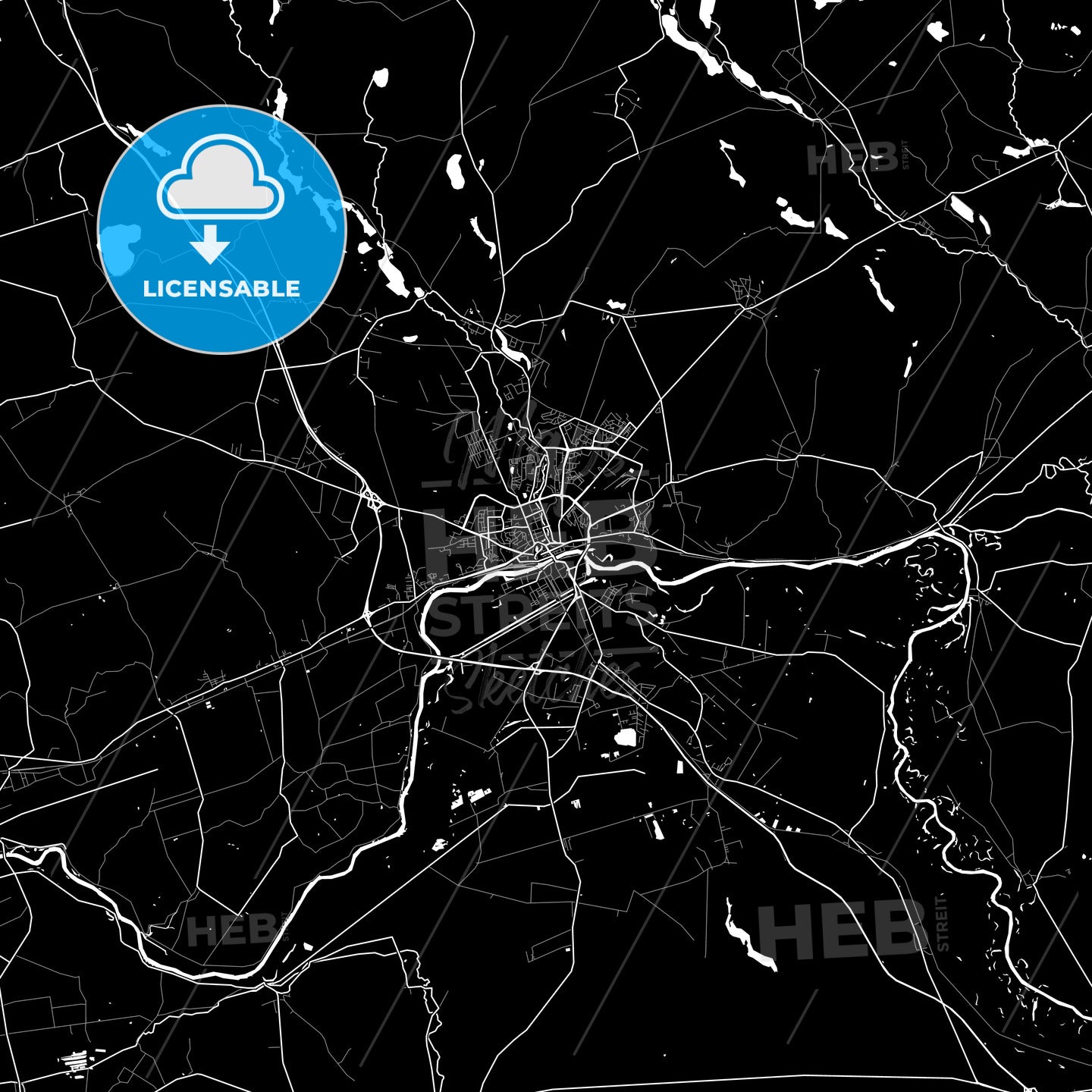 Gorzów Wielkopolski, Poland map