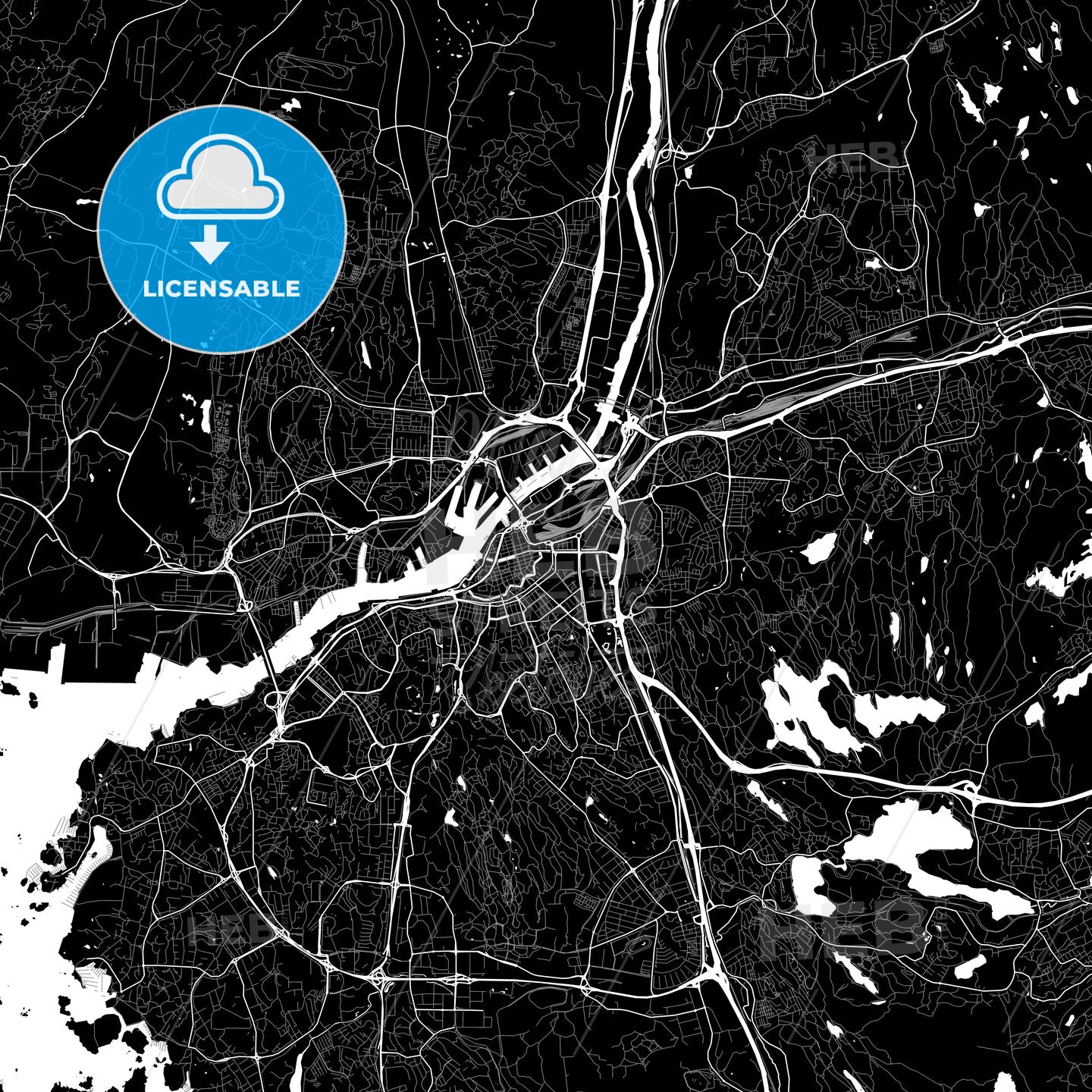 Gothenburg, Sweden map