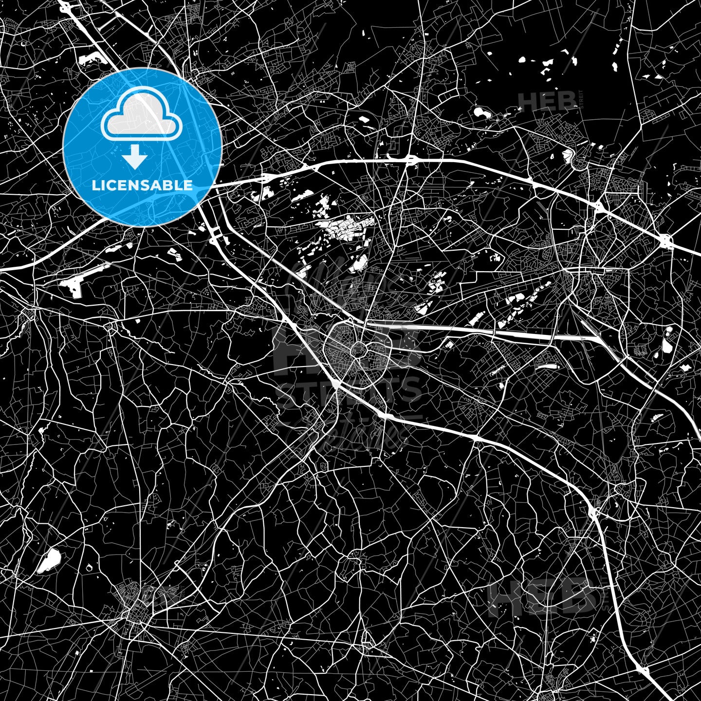 Hasselt, Belgium map