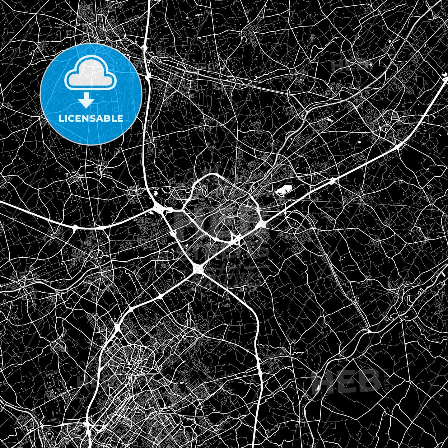 Kortrijk, Belgium map