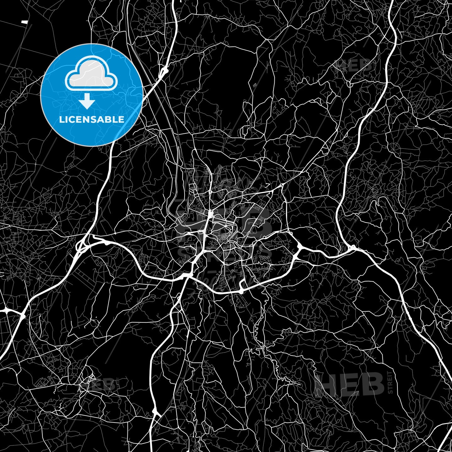 Leiria, Portugal map