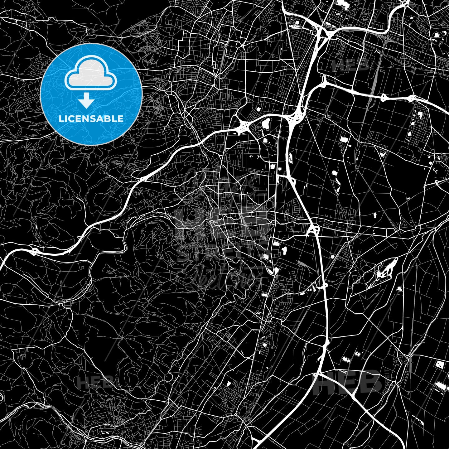 Mödling, Austria map