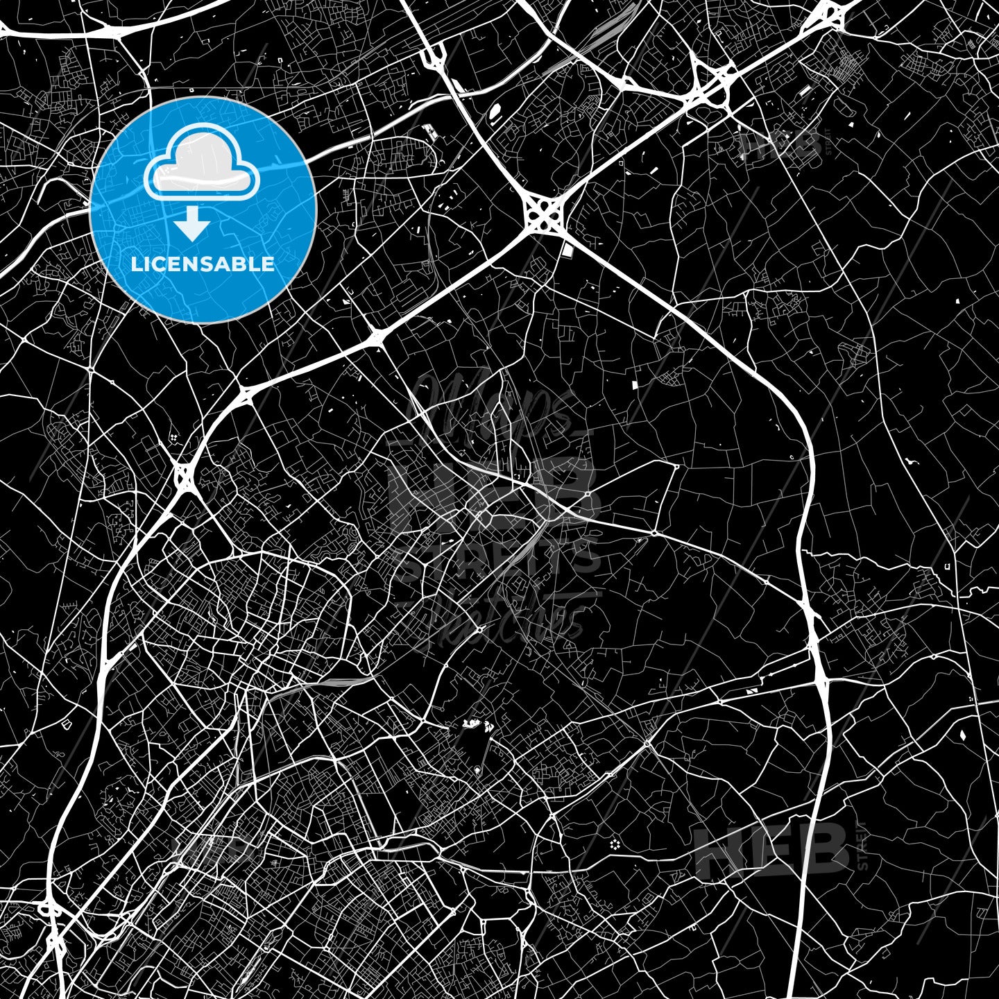 Mouscron, Belgium map