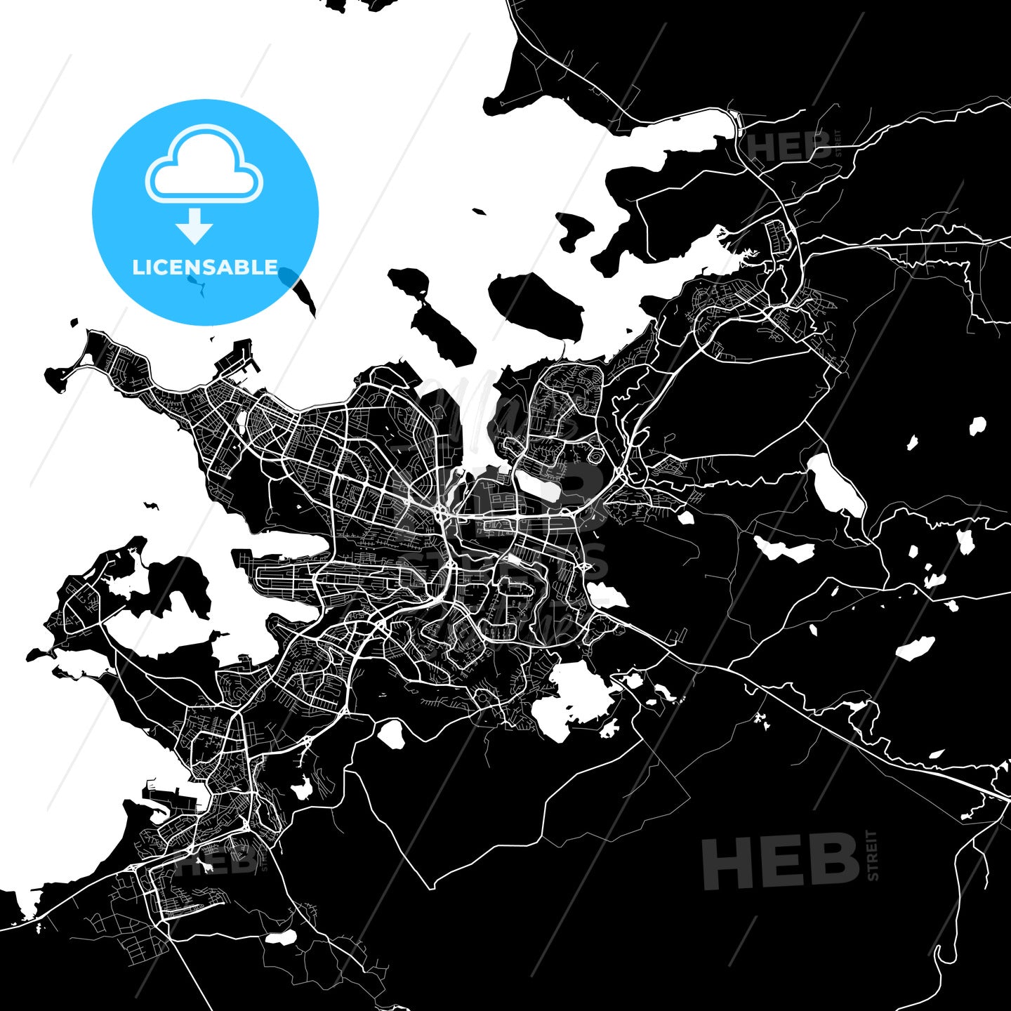 Reykjavík, Iceland map