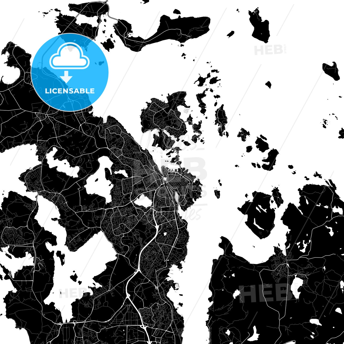 Stavanger, Norway map