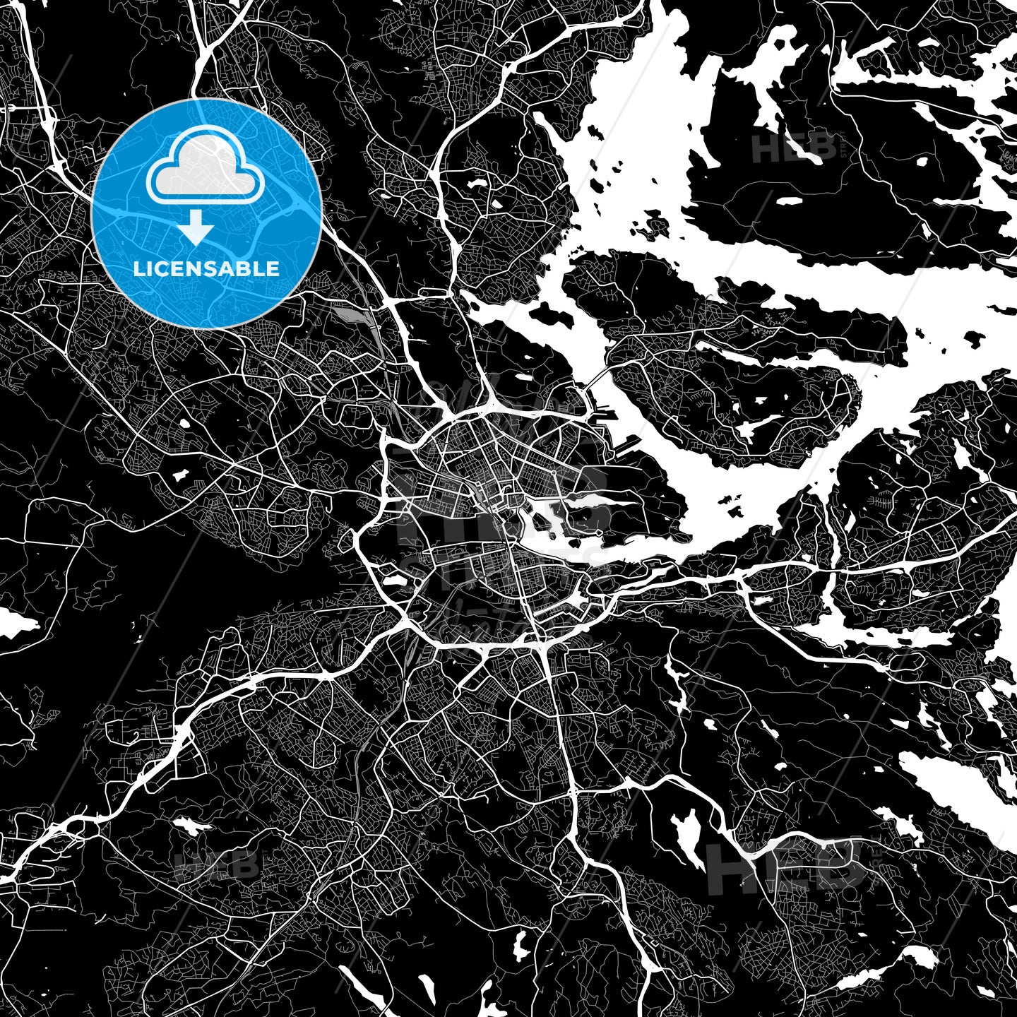 Stockholm, Sweden map