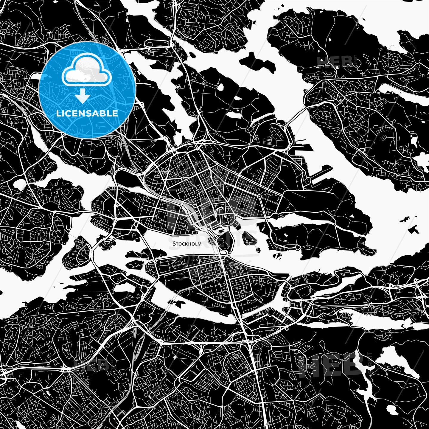 Stockholm, Sweden map