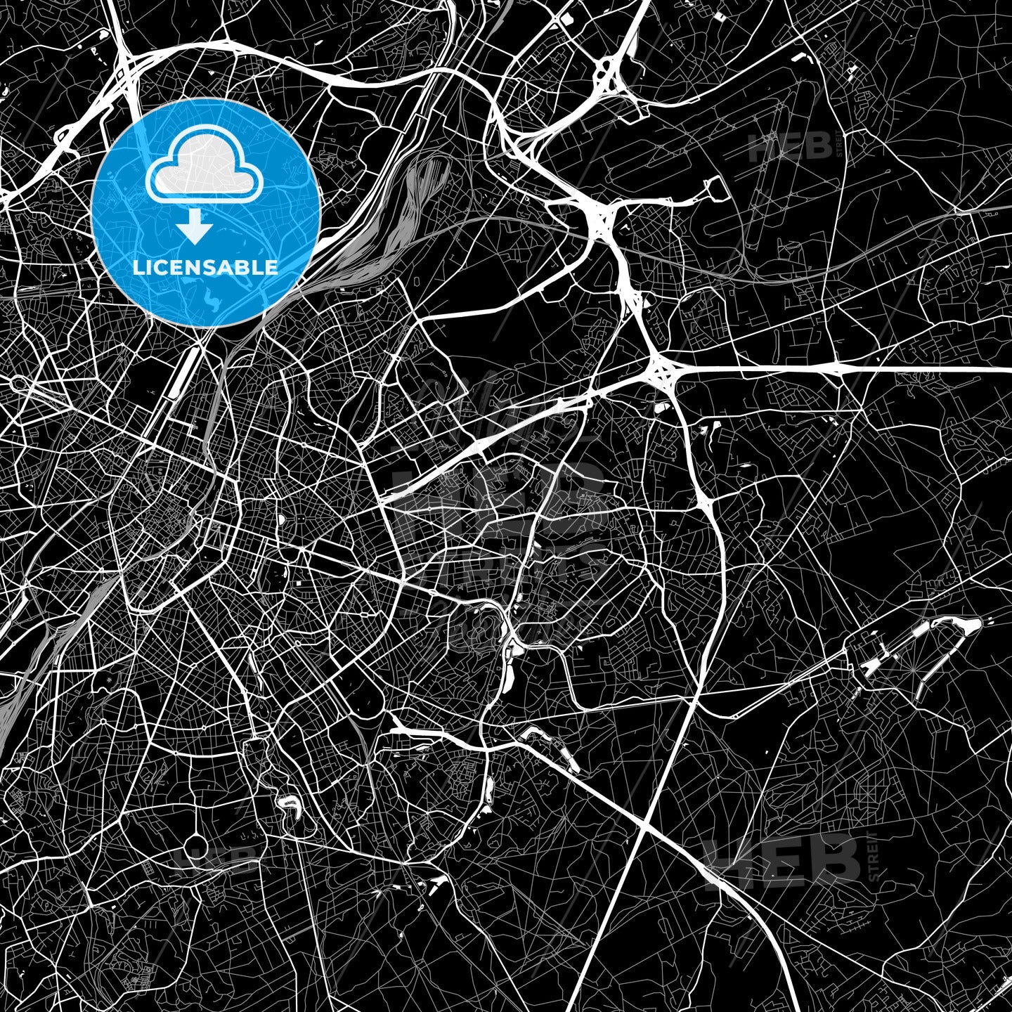 Woluwe-Saint-Lambert, Belgium map