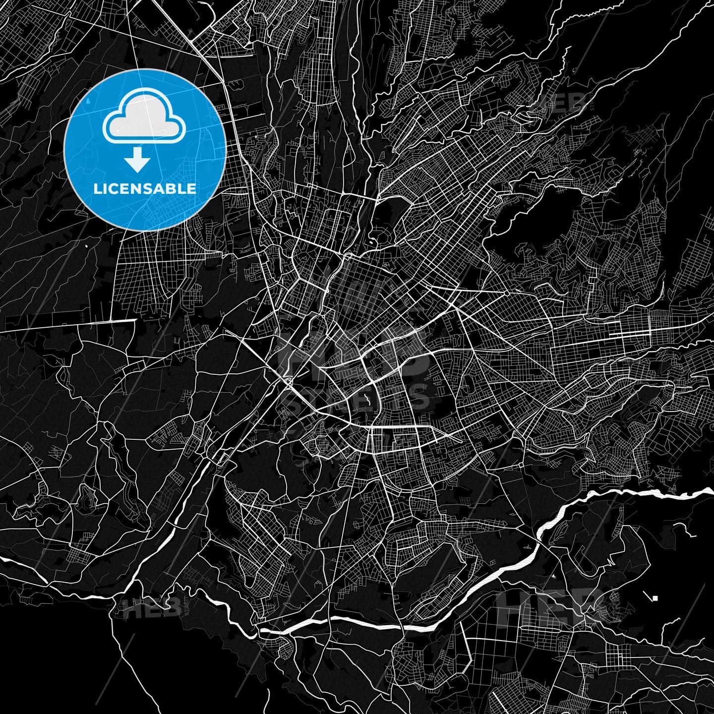 Arequipa, Peru PDF map