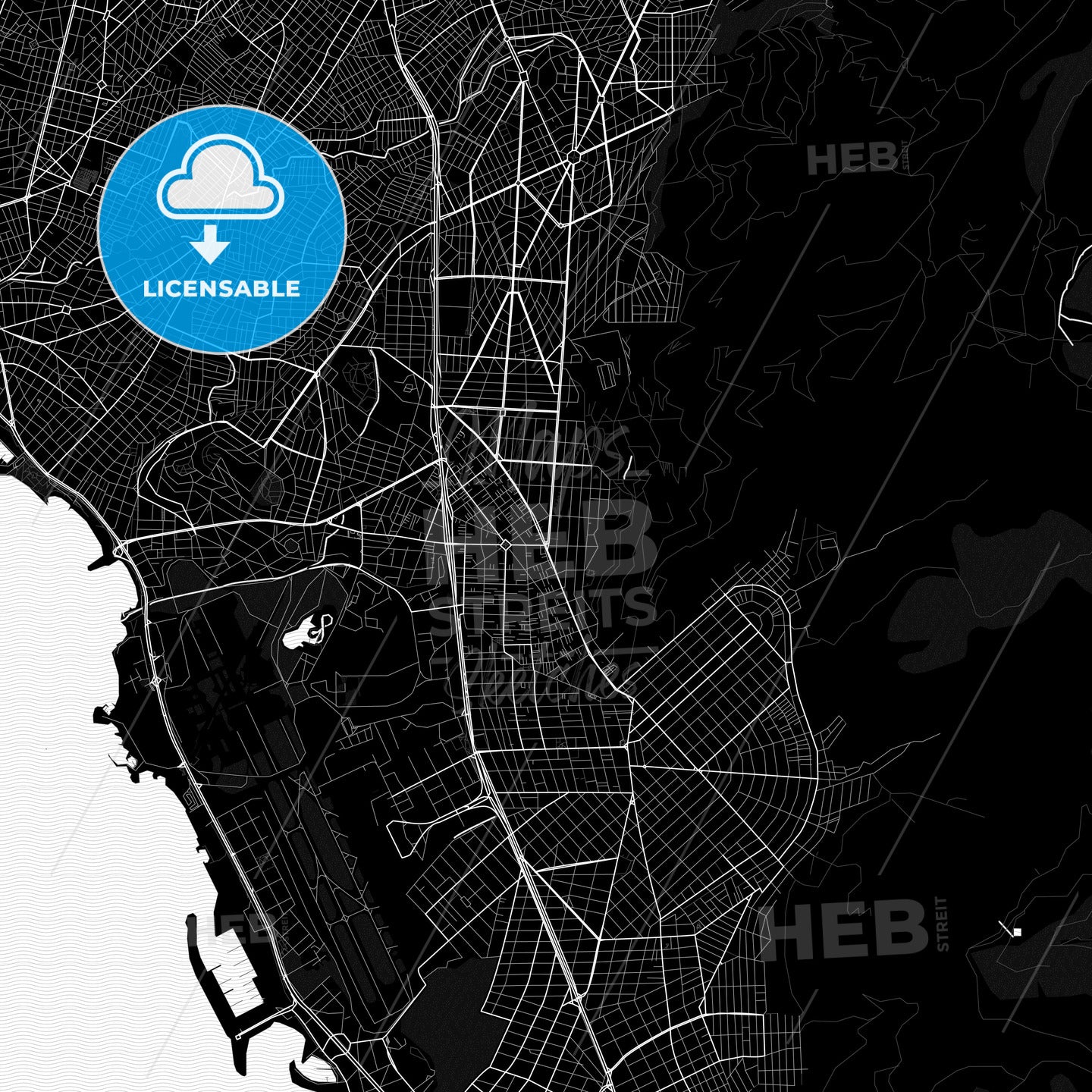 Argyroupoli, Greece PDF map