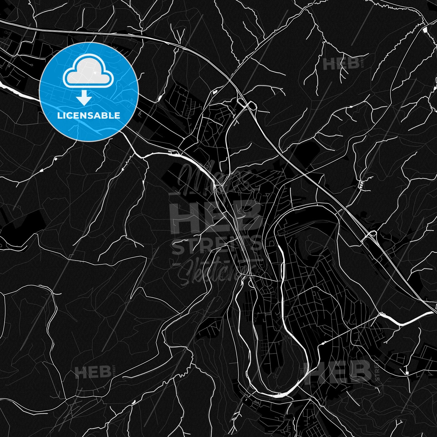 Arnsberg, Germany PDF map