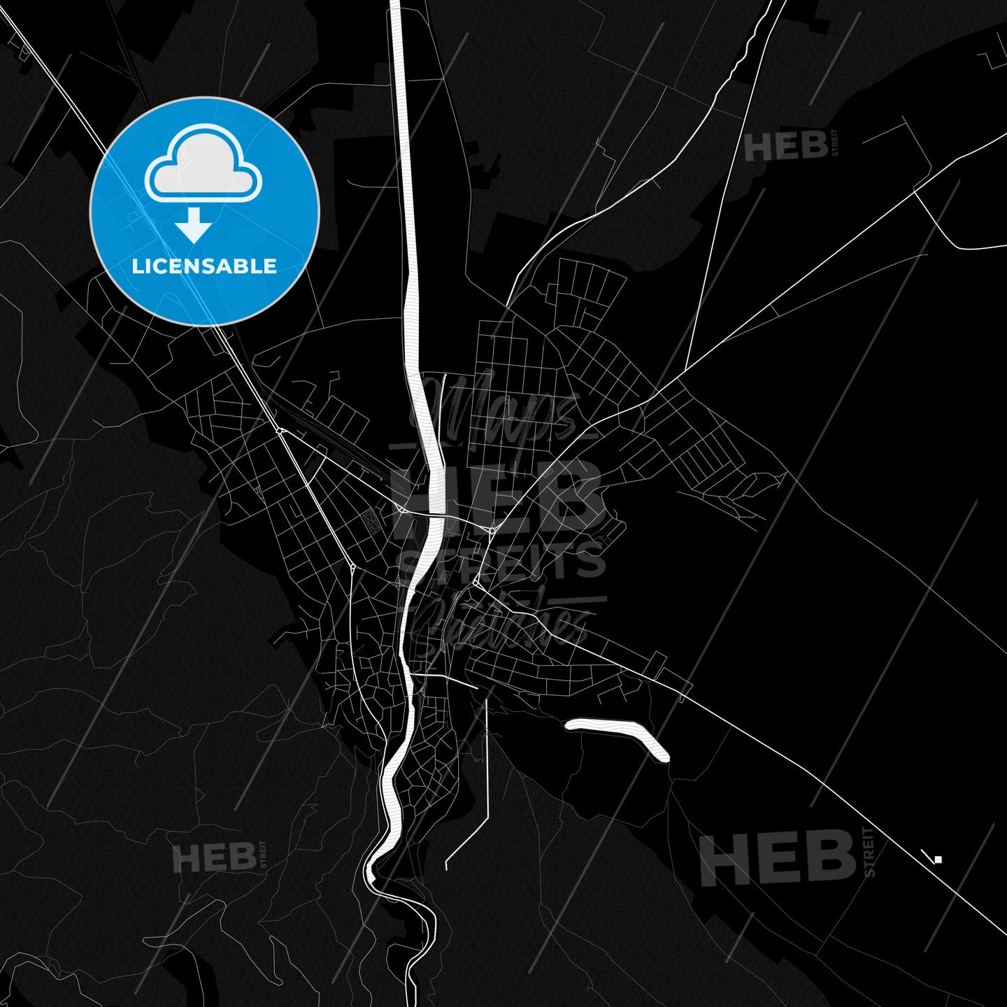 Asenovgrad, Bulgaria PDF map