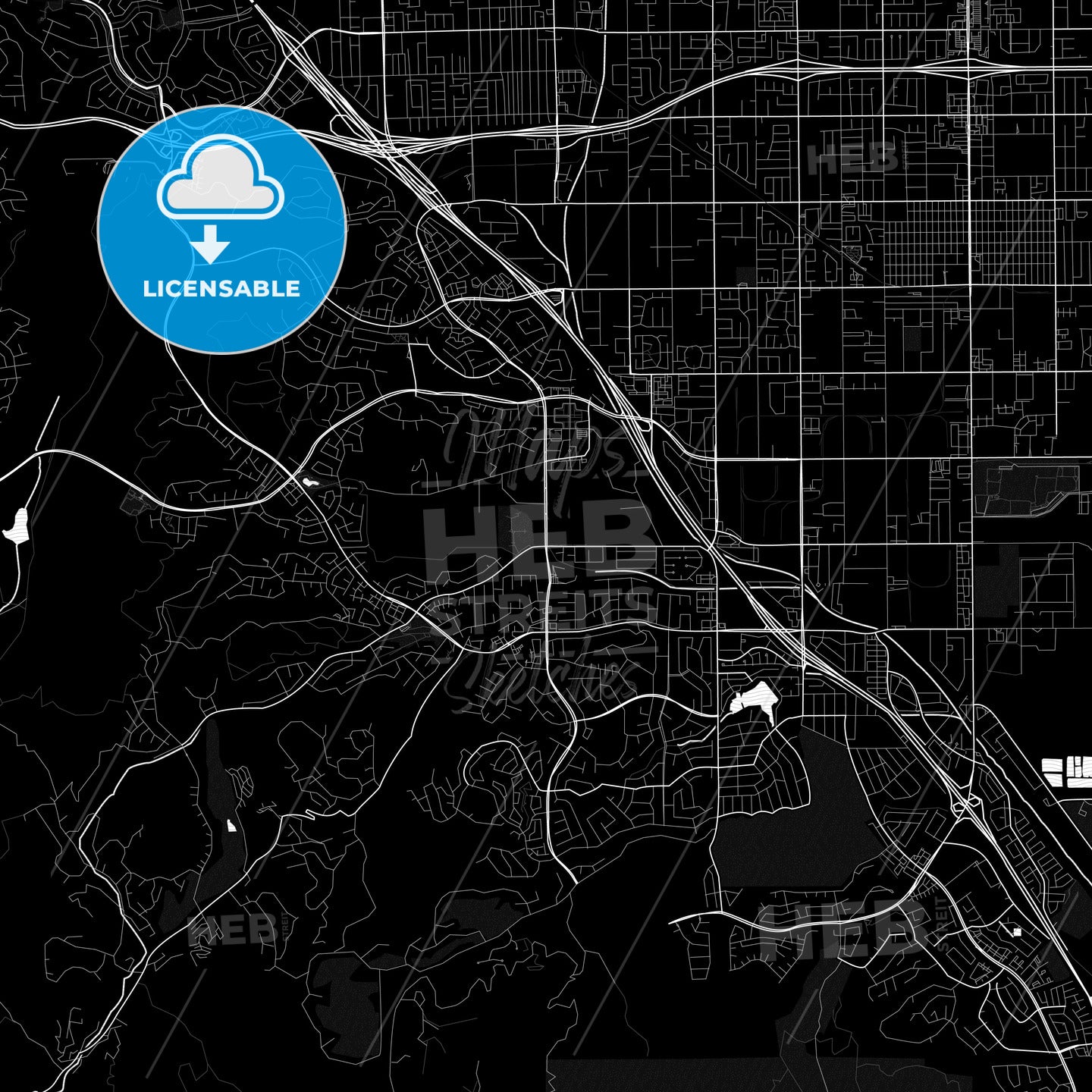 Auburn, Washington, United States, PDF map
