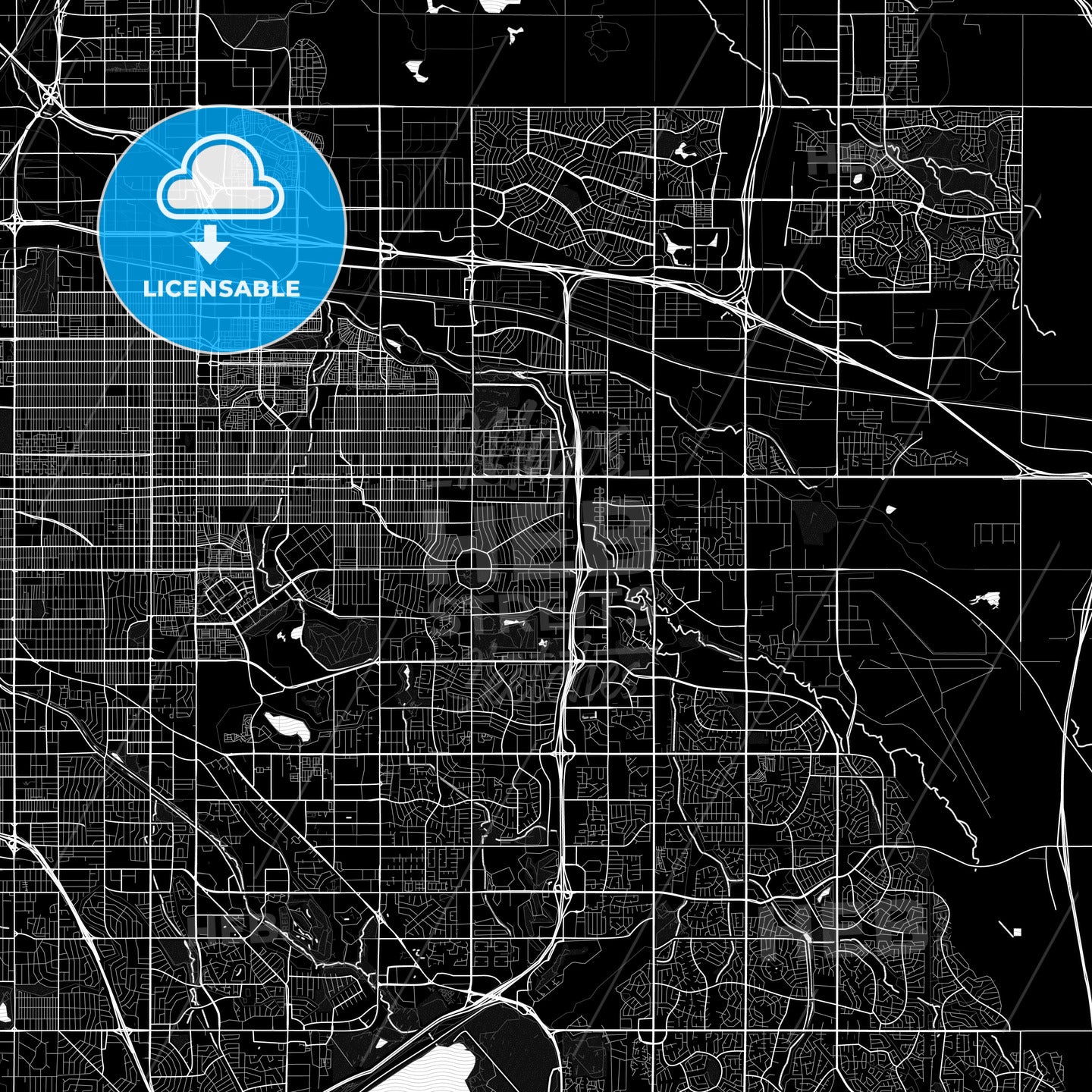 Aurora, Colorado, United States, PDF map