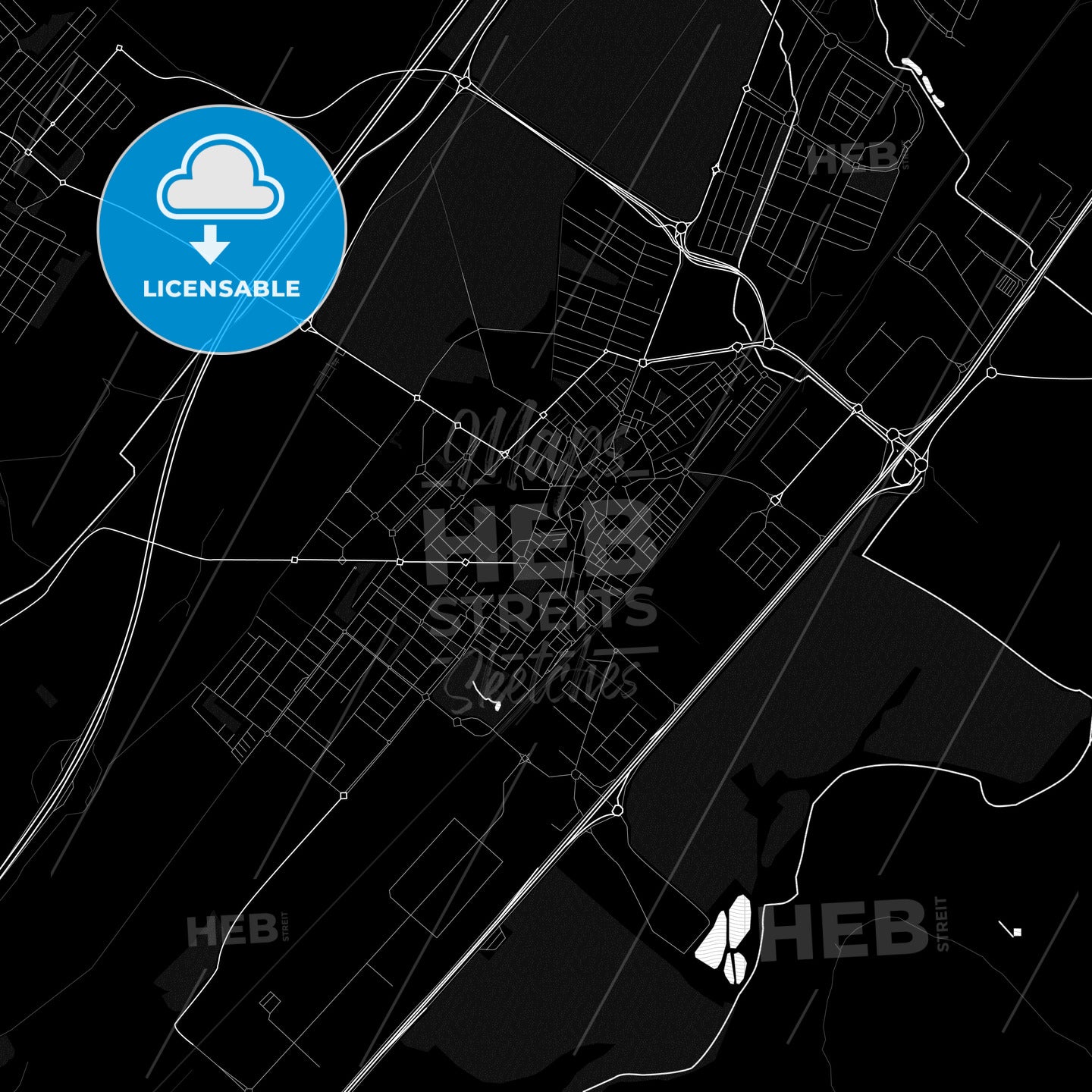 Azuqueca de Henares, Spain PDF map