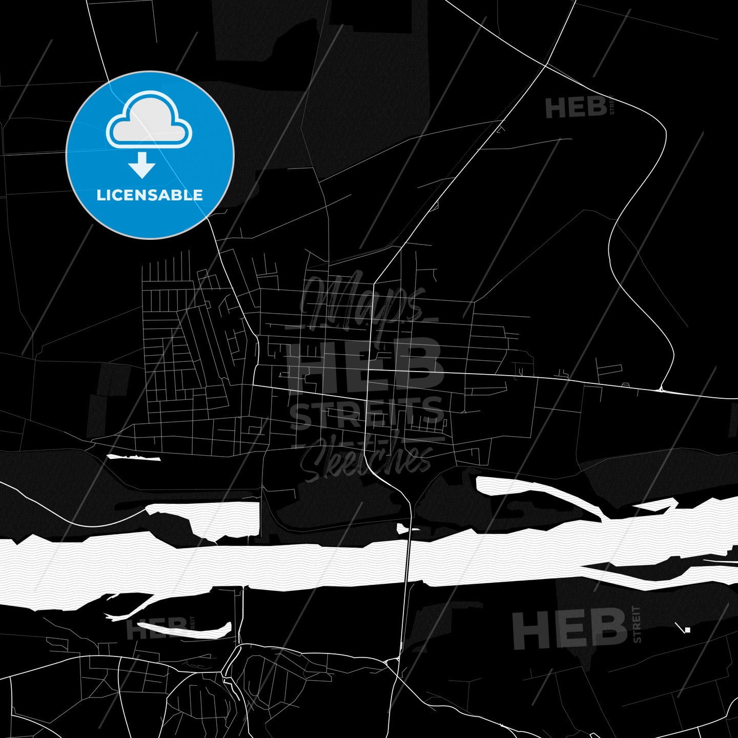 Bačka Palanka, Serbia PDF map