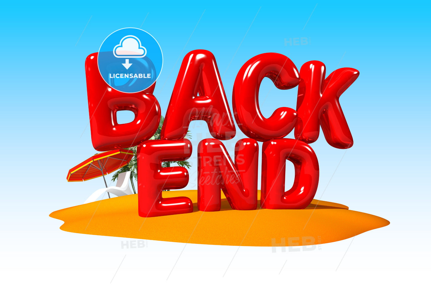 Backend Buzzword on Island – instant download