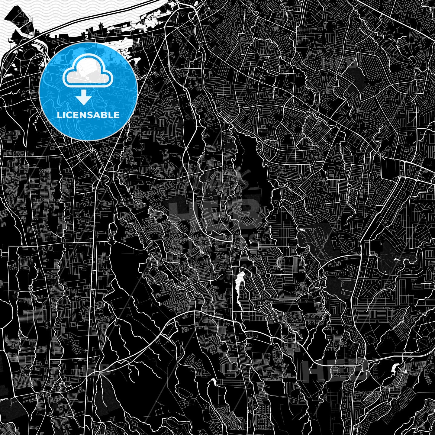 Bacoor, Philippines PDF map
