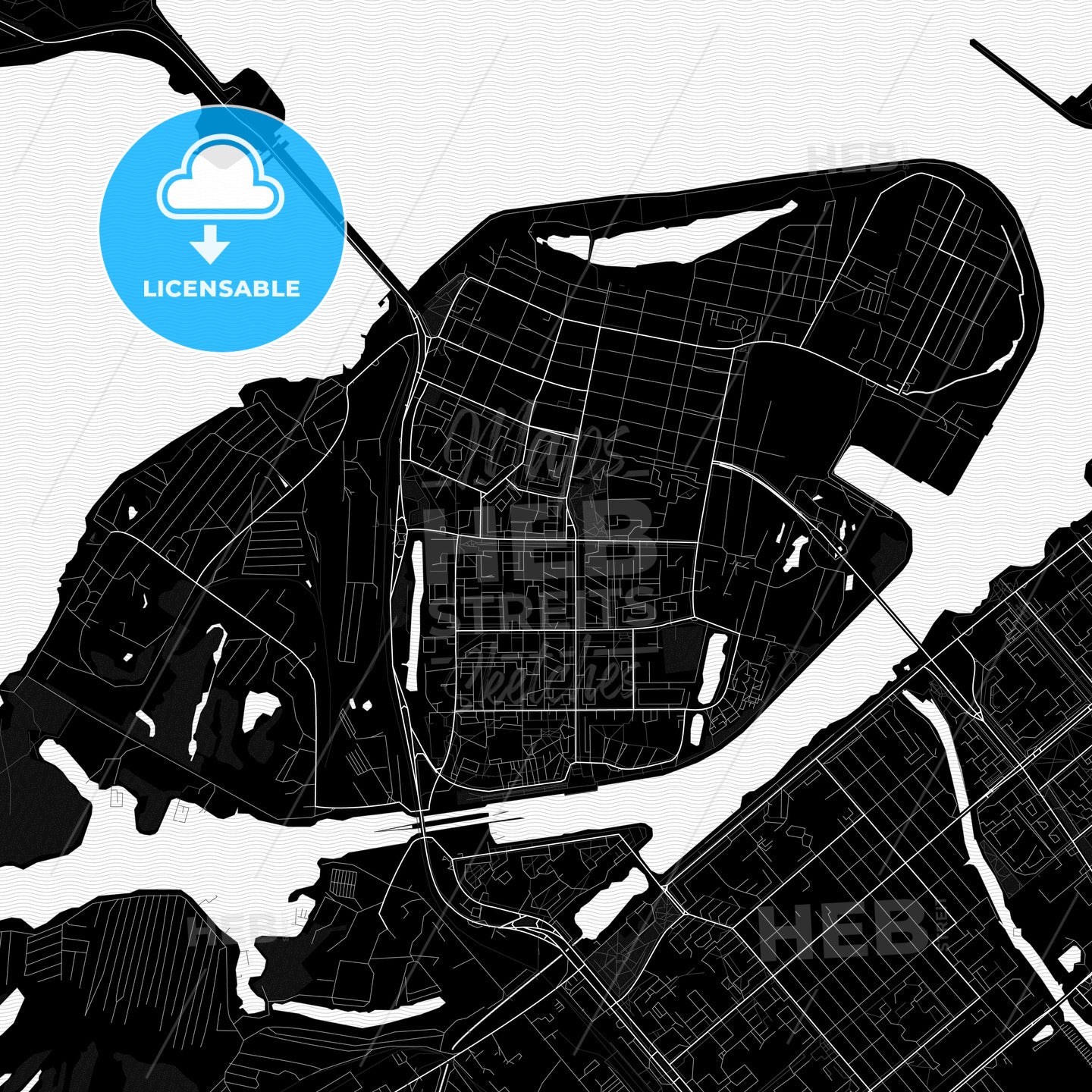 Balakovo, Russia PDF map