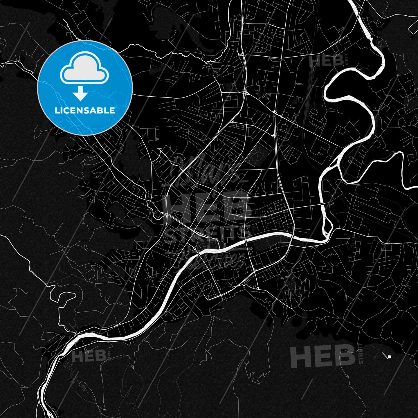 Banja Luka, Bosnia and Herzegovina PDF map
