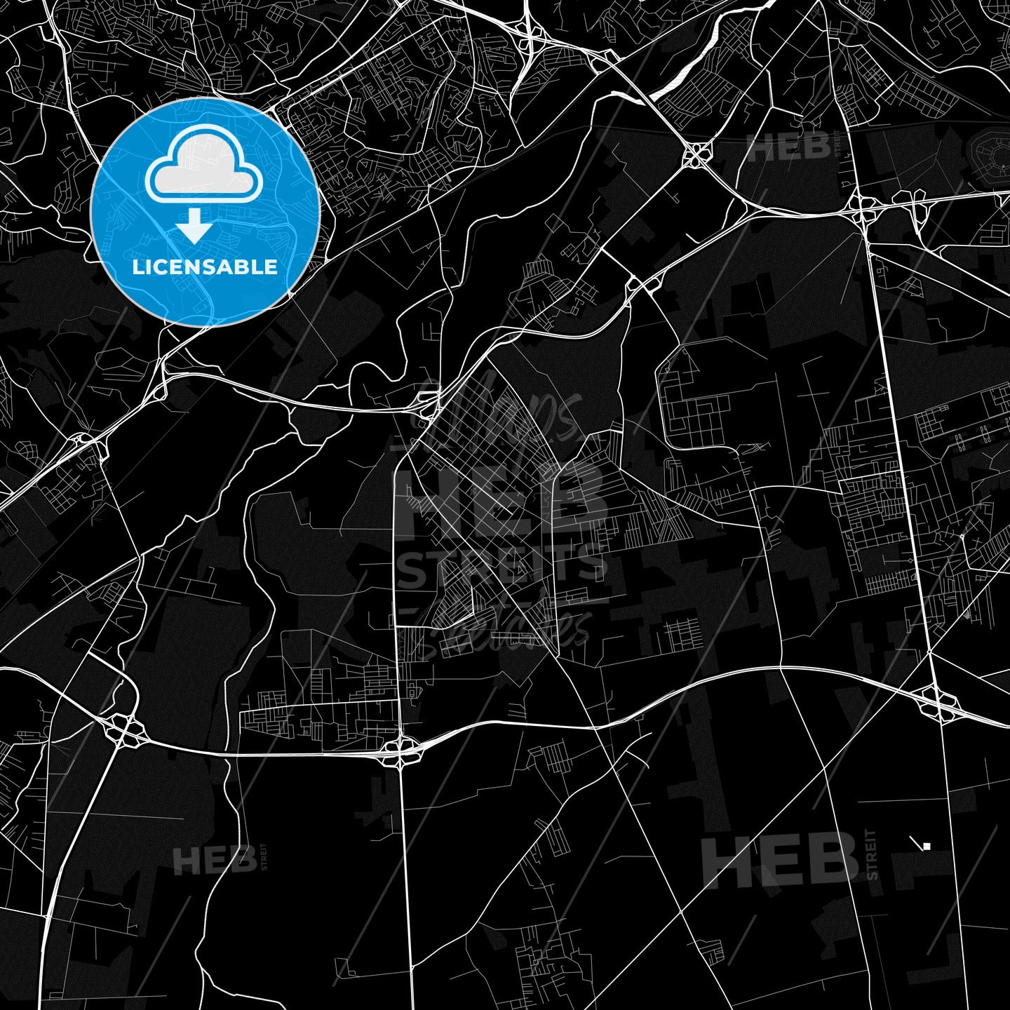 Baraki, Algeria PDF map