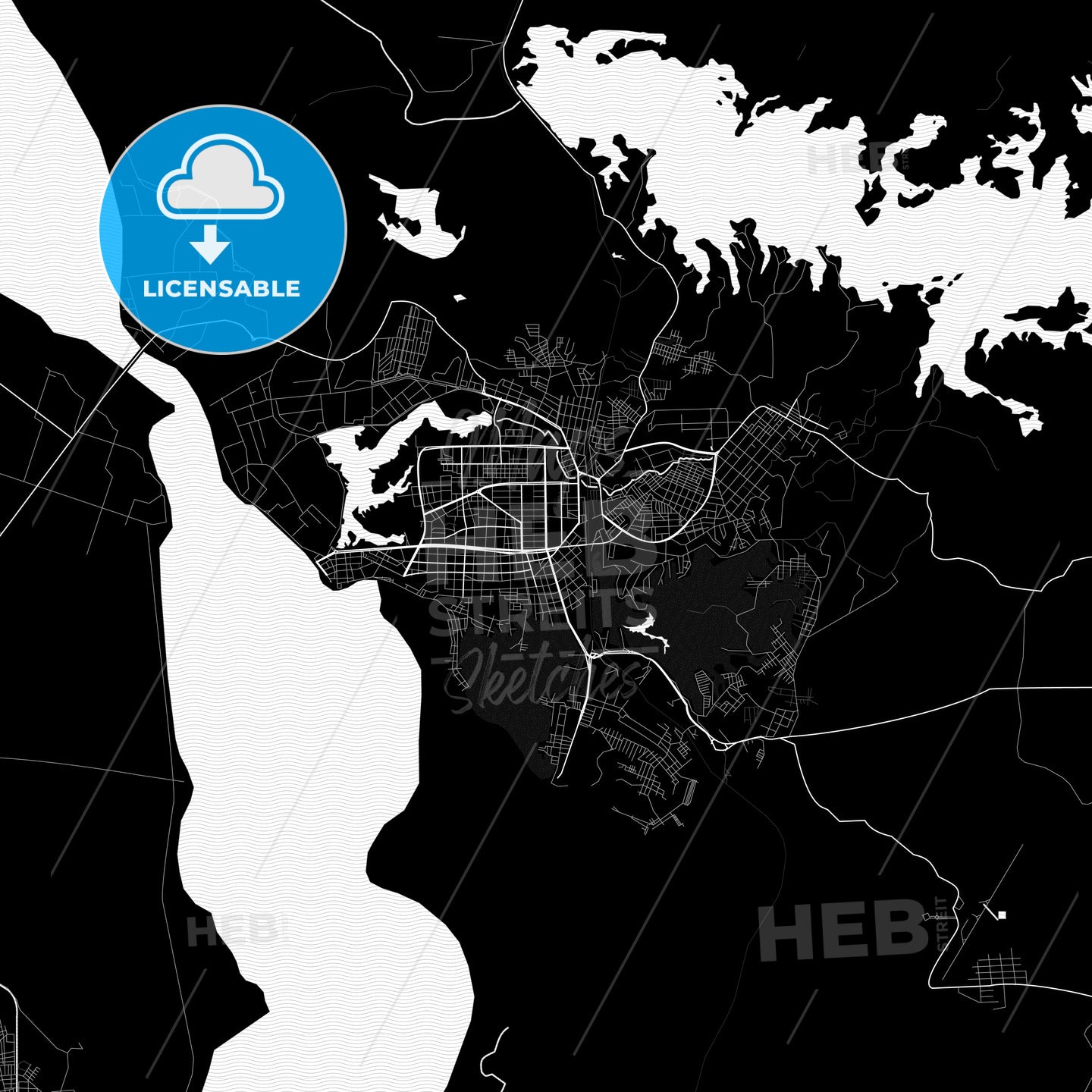 Barrancabermeja, Colombia PDF map