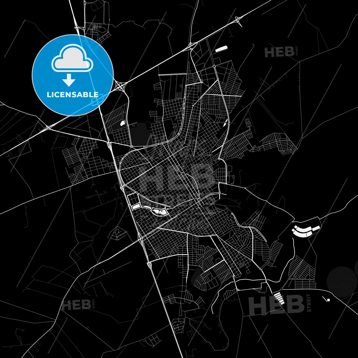 Barretos, Brazil PDF map