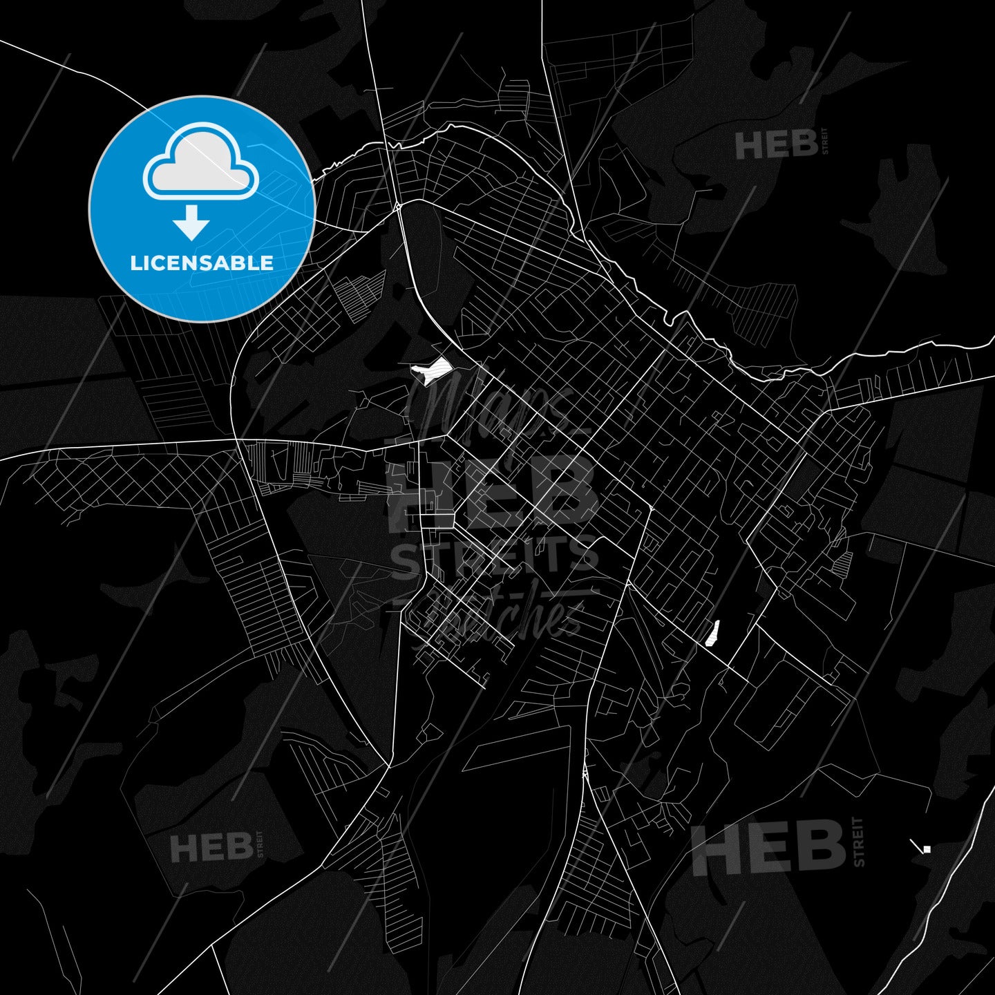 Belebey, Russia PDF map