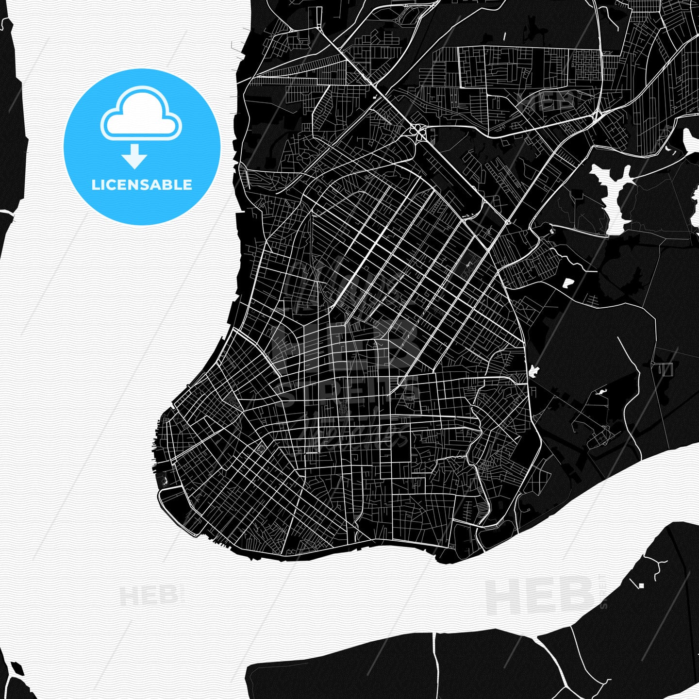 Belem, Brazil PDF map