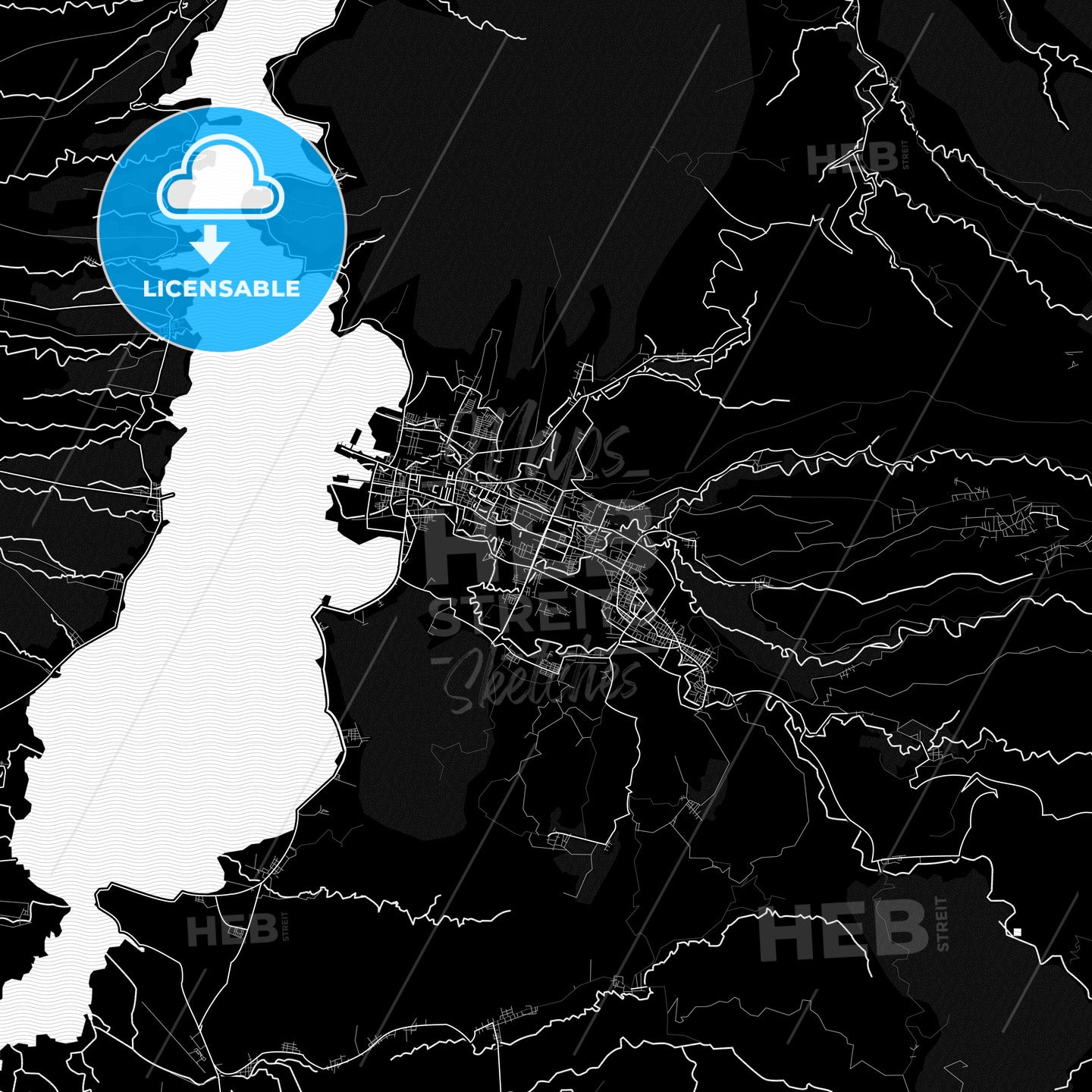 Bima, Indonesia PDF map