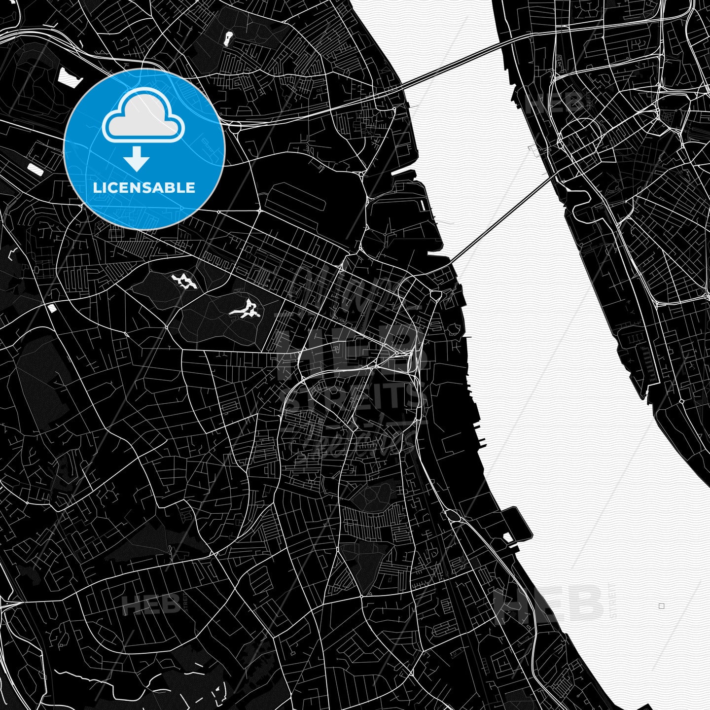 Birkenhead, England PDF map