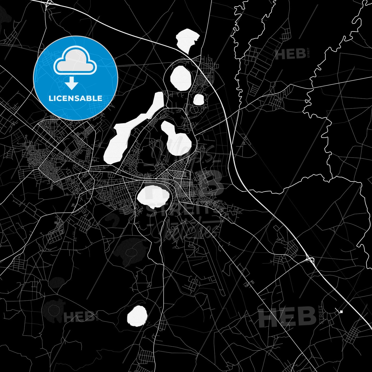 Bishoftu, Ethiopia PDF map