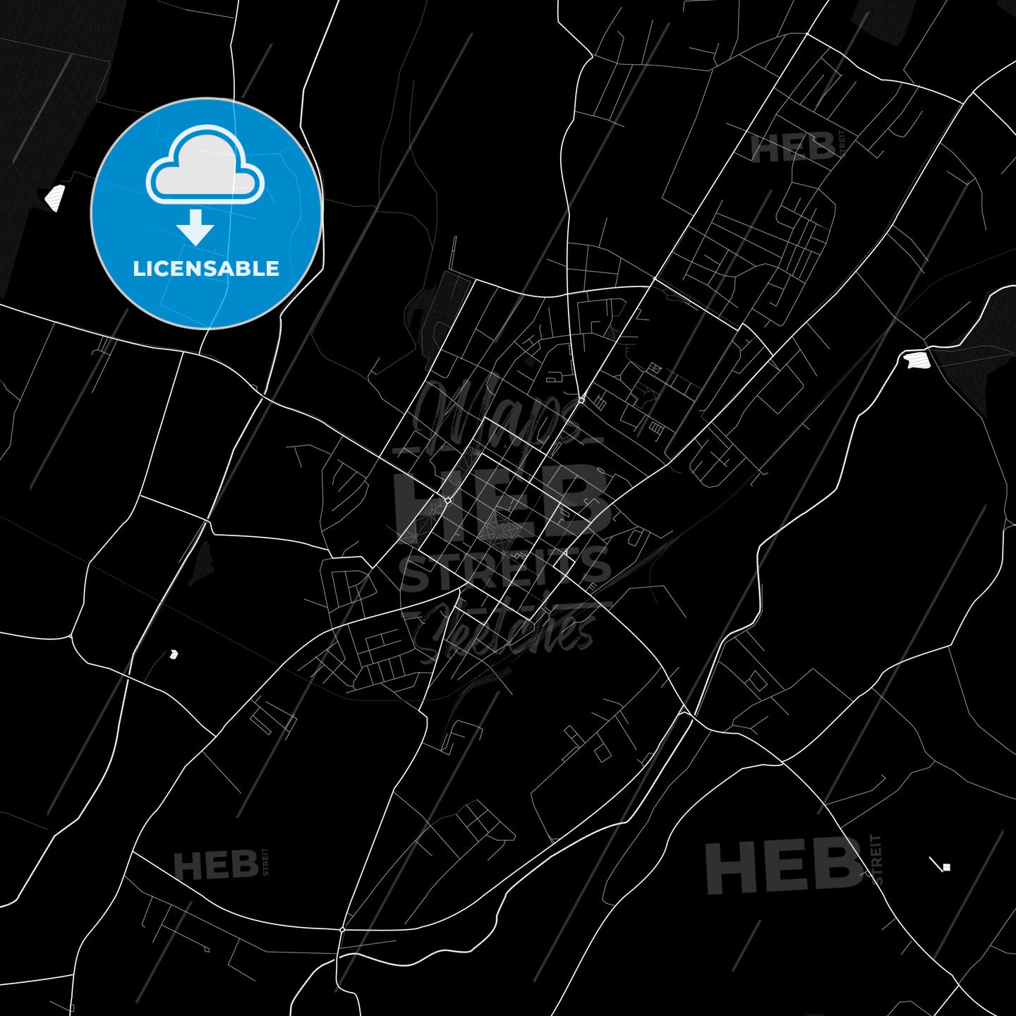 Bjelovar, Croatia PDF map