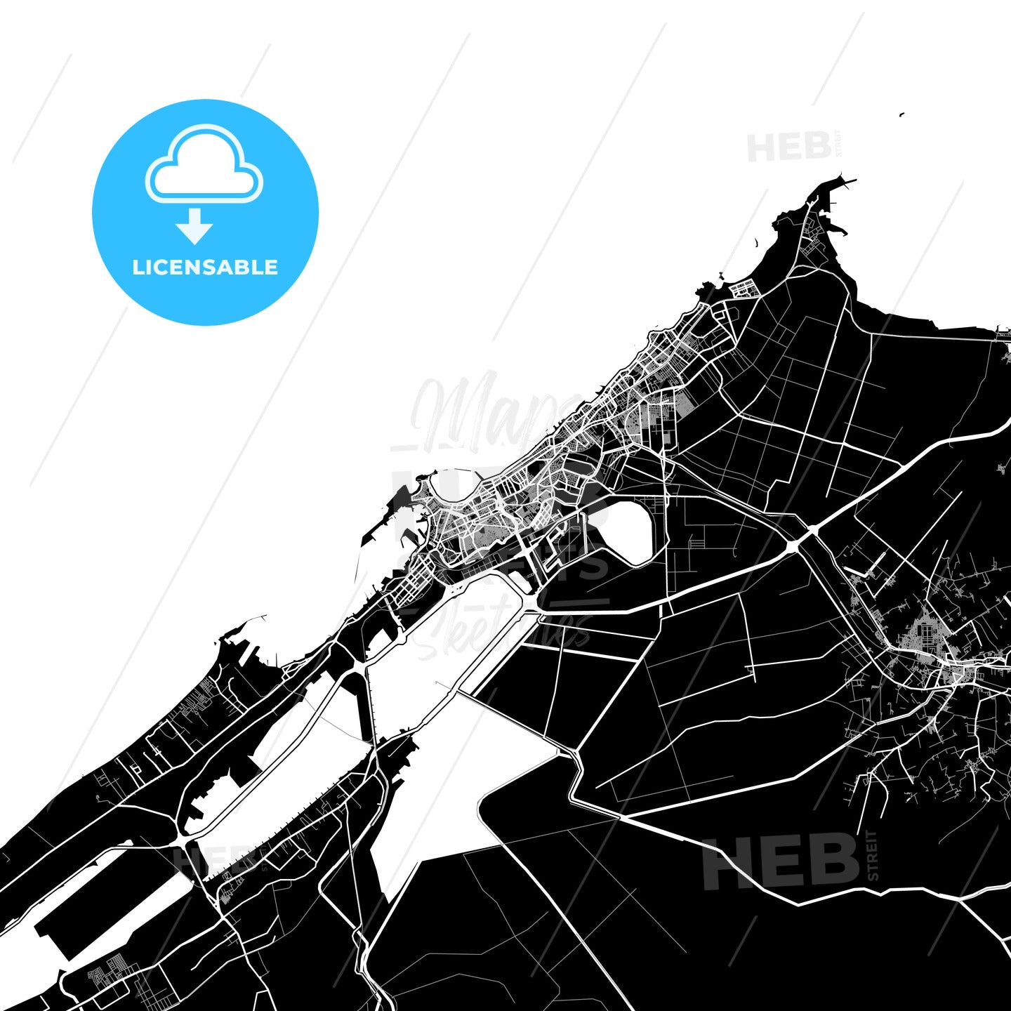 Alexandria, Egypt map