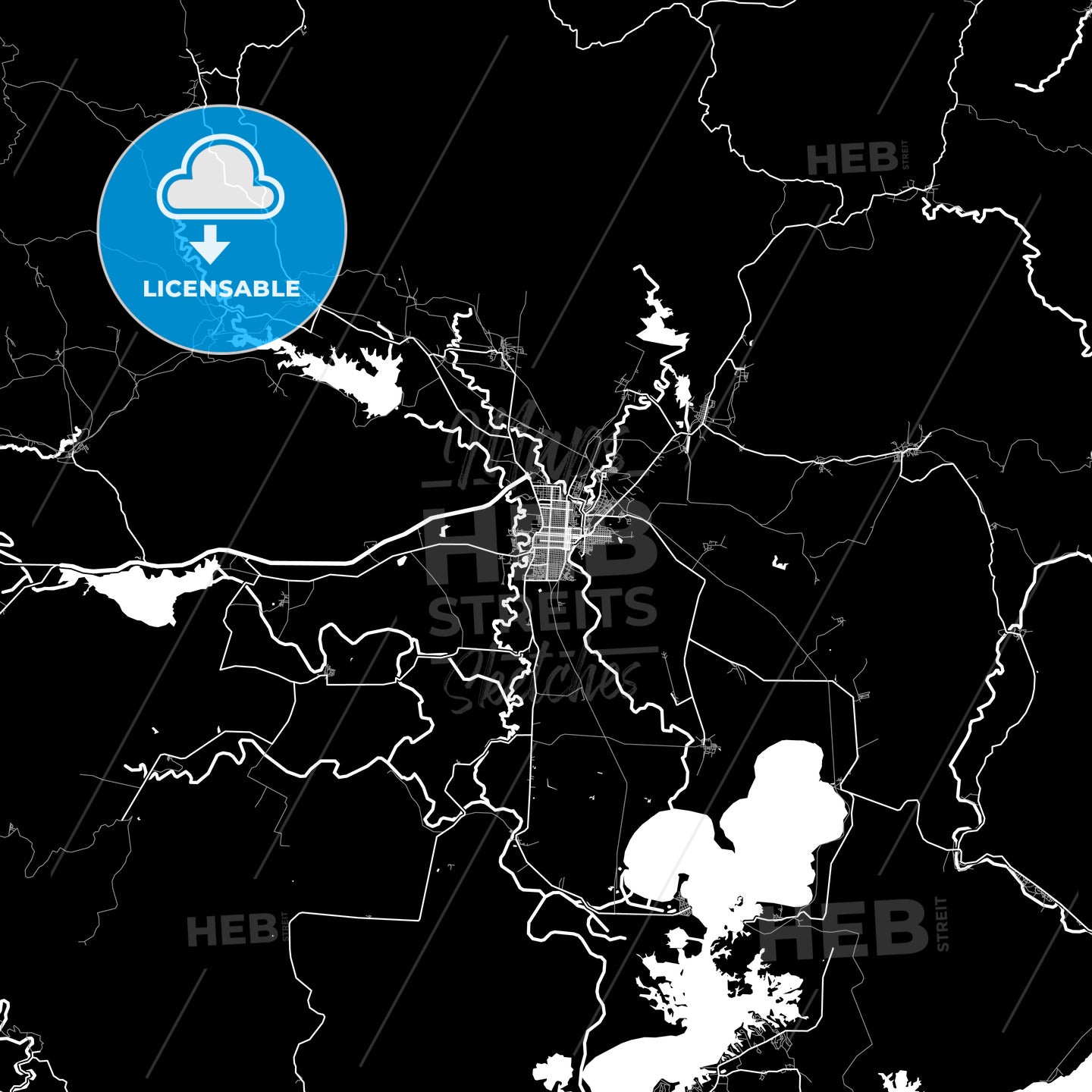 Guantánamo, Cuba map