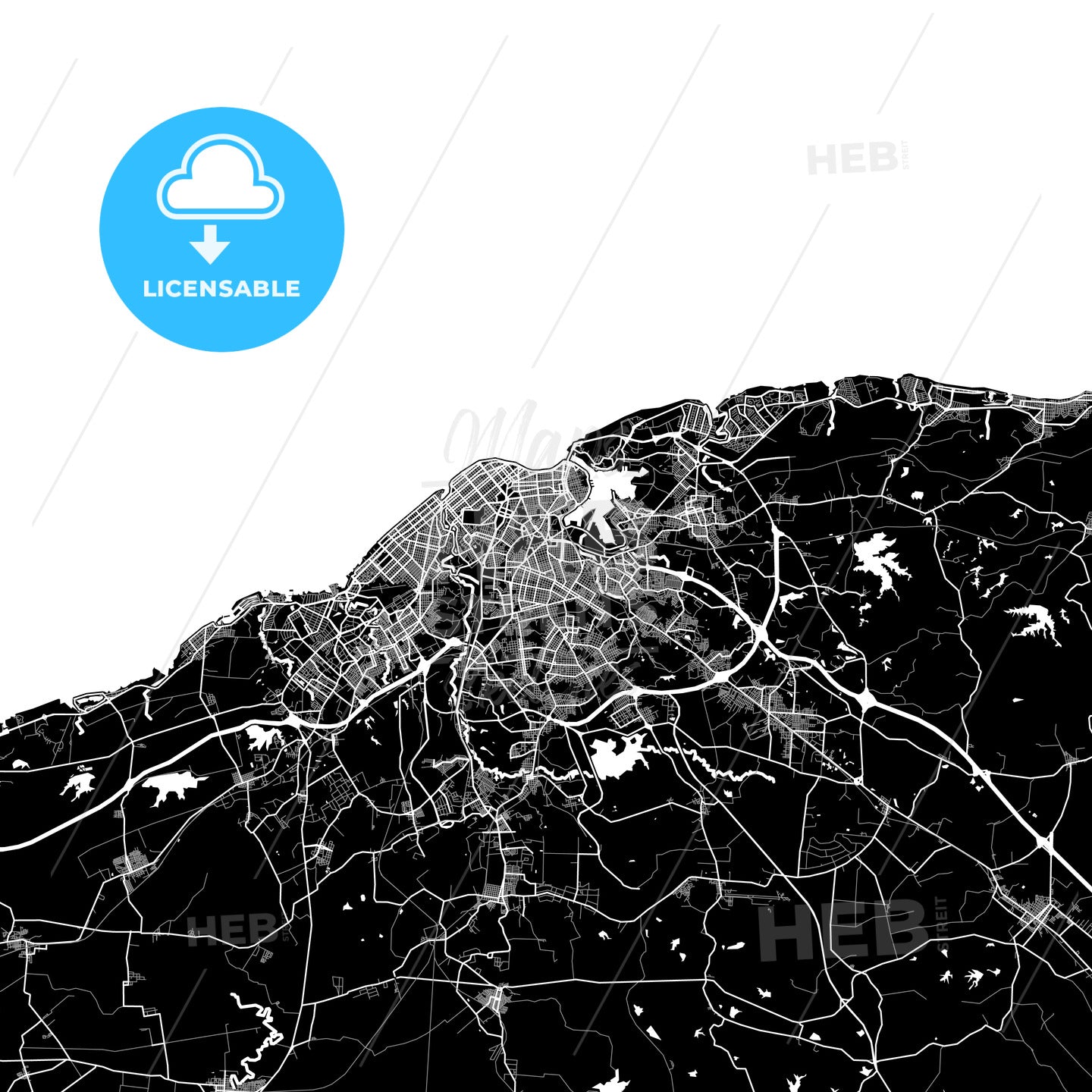 Havana, La Habana, Cuba map