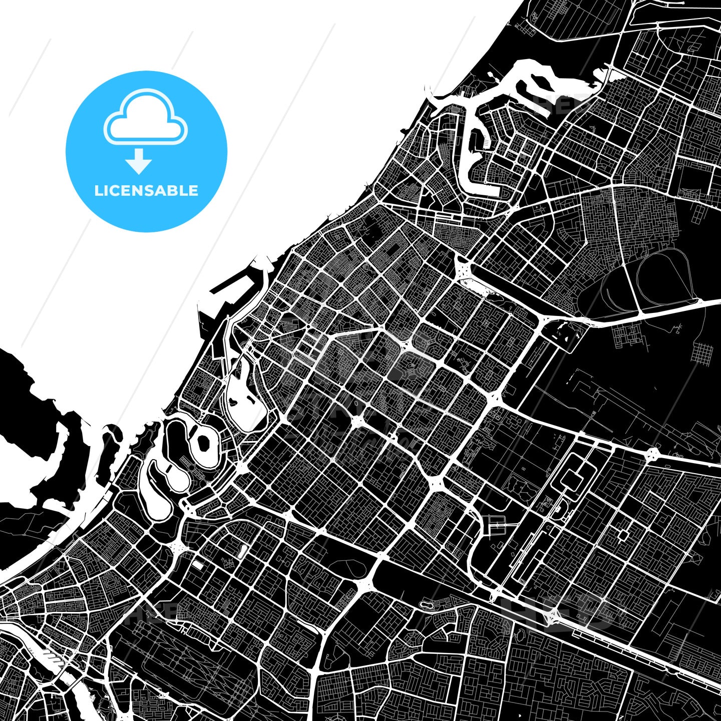 Sharjah, United Arab Emirates map