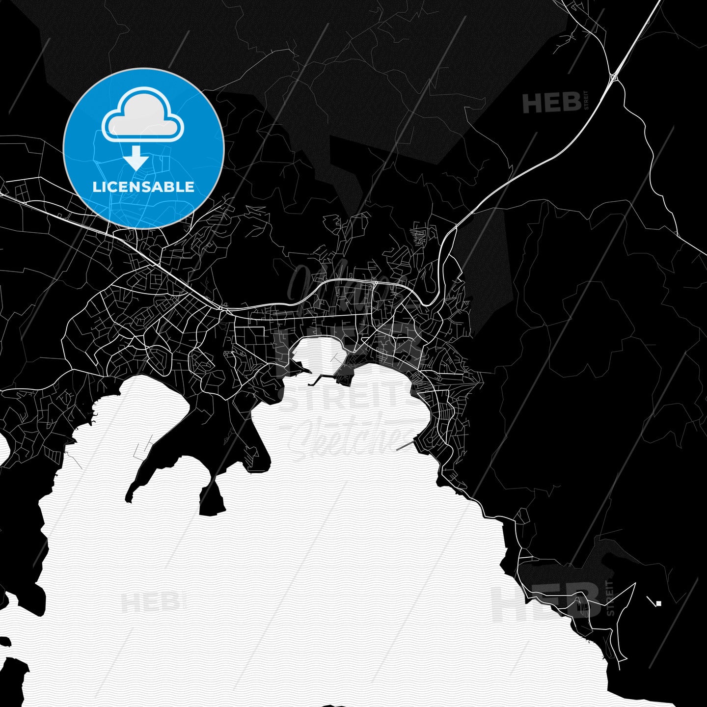 Bodrum, Turkey PDF map