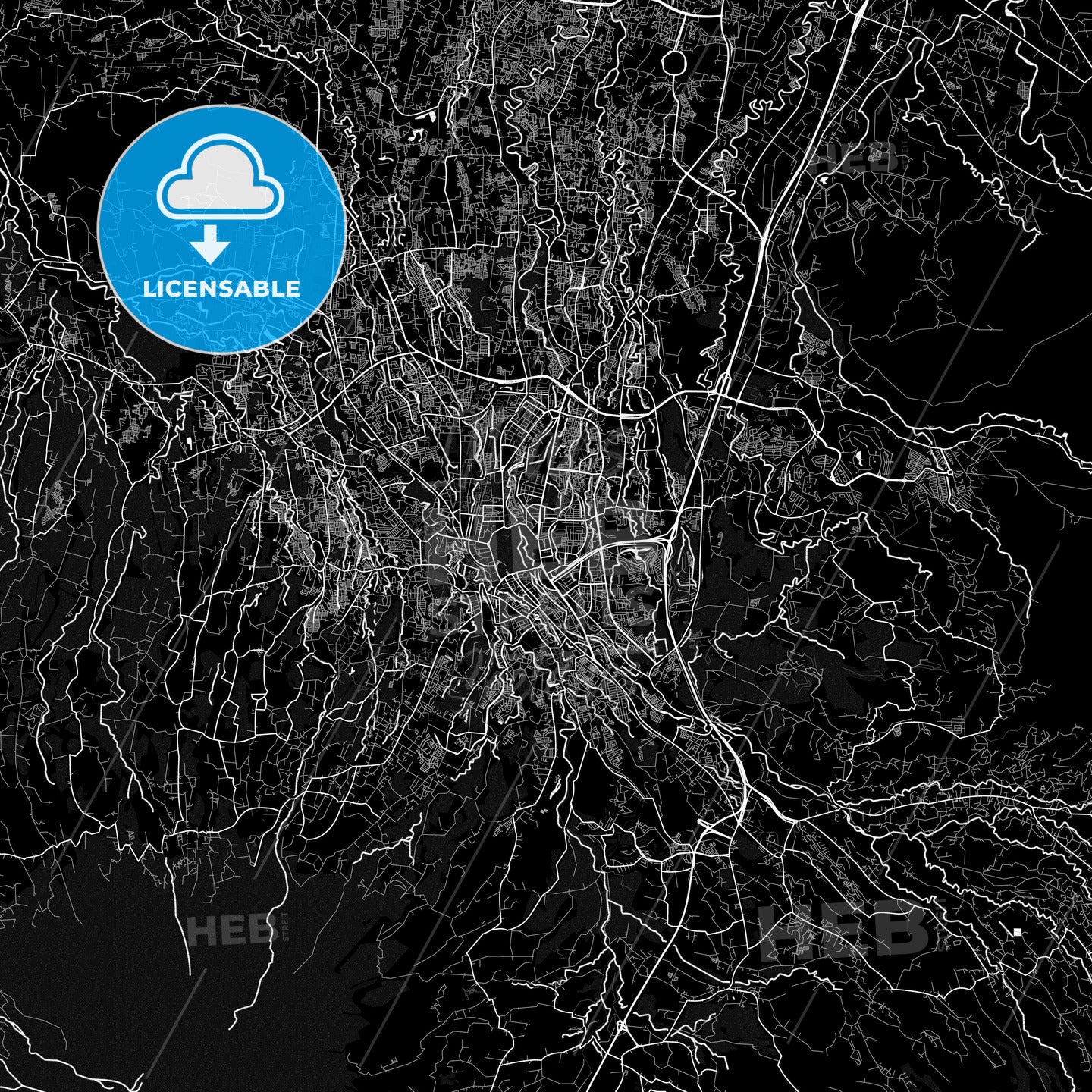 Bogor, Indonesia PDF map