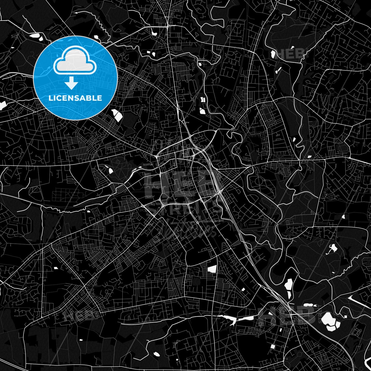 Bolton, England PDF map