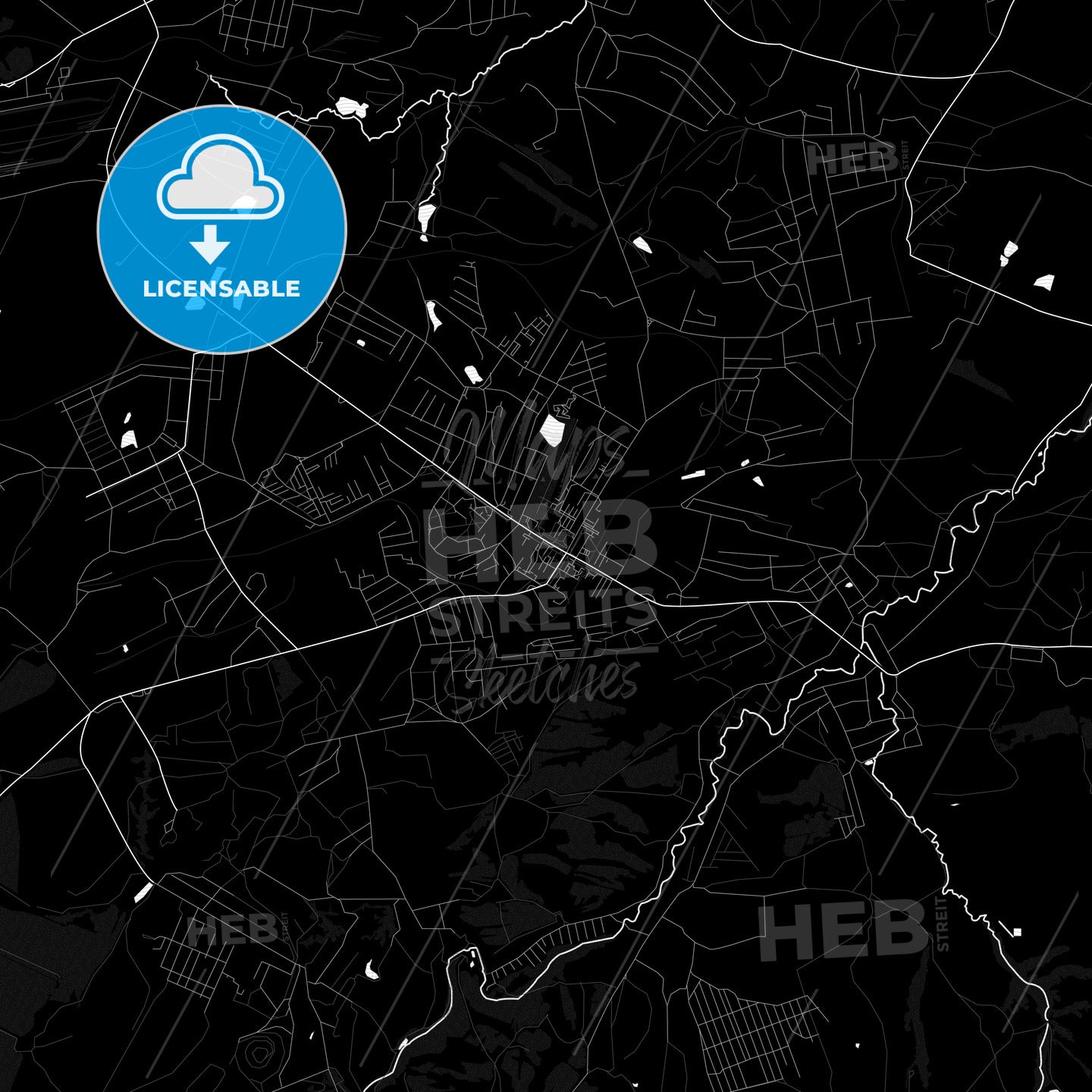 Brianka, Ukraine PDF map