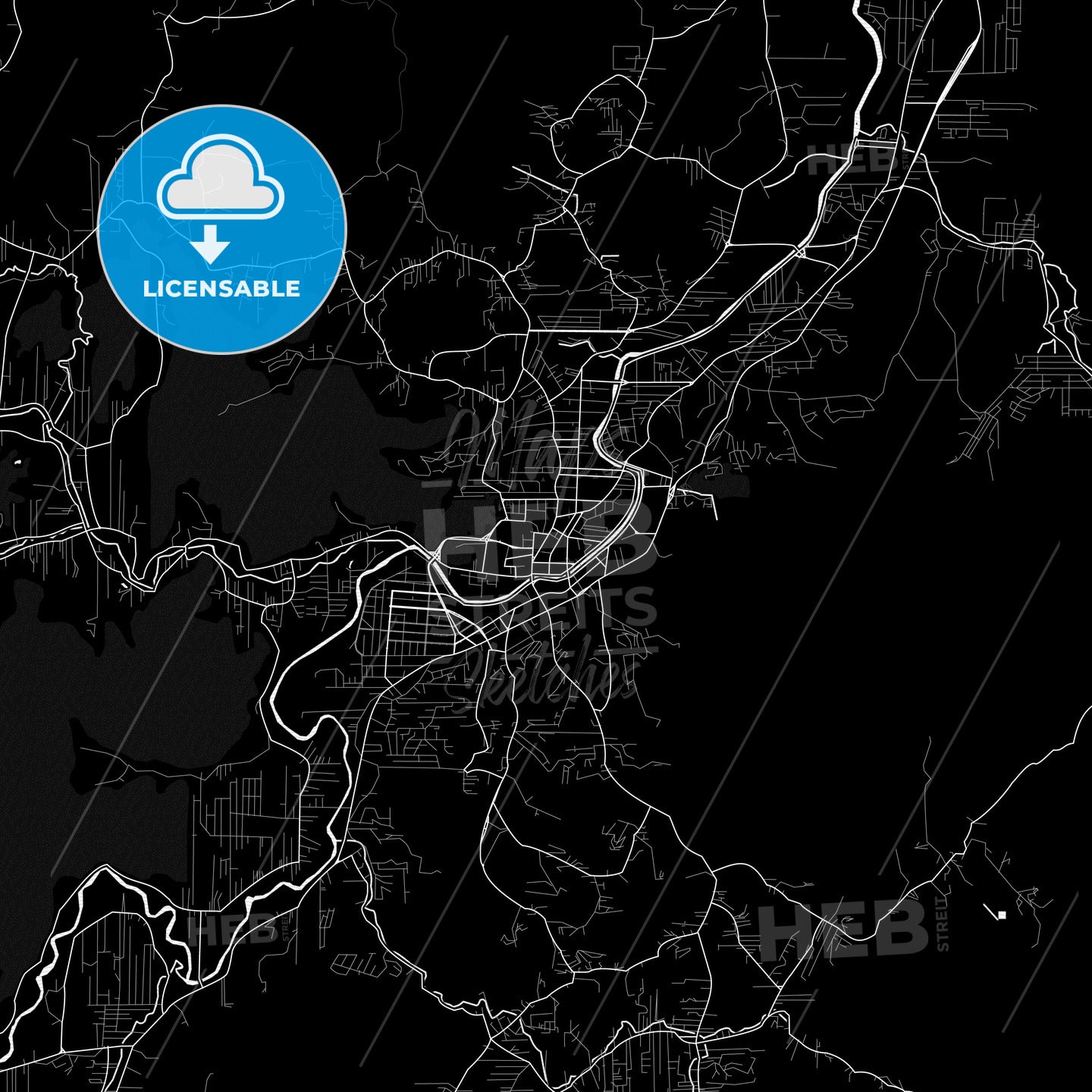 Brusque, Brazil PDF map